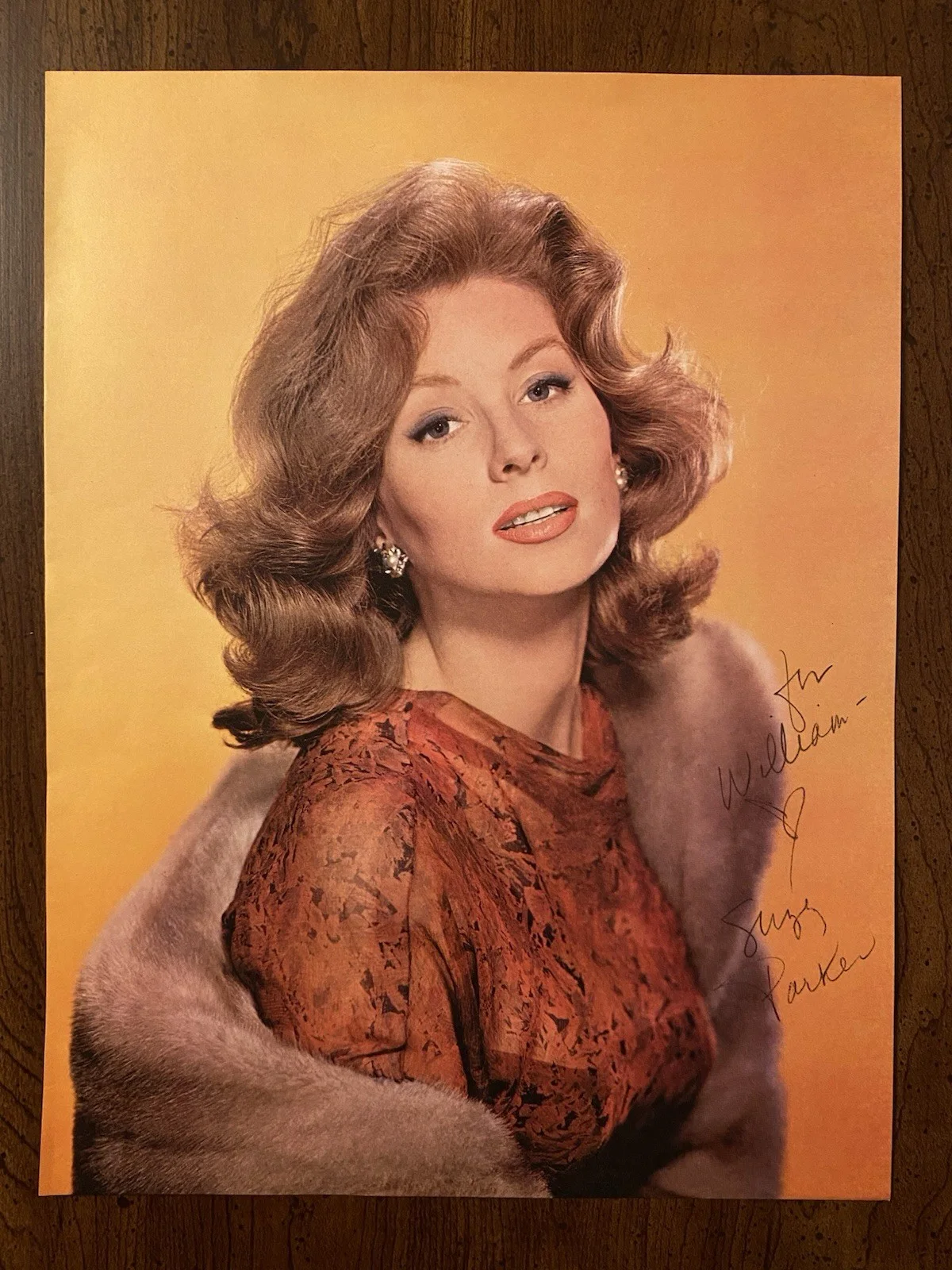Suzy Parker — Suzy Parker Signed Autographed Photo w/ COA Twilight Zone The Best Of Everything
