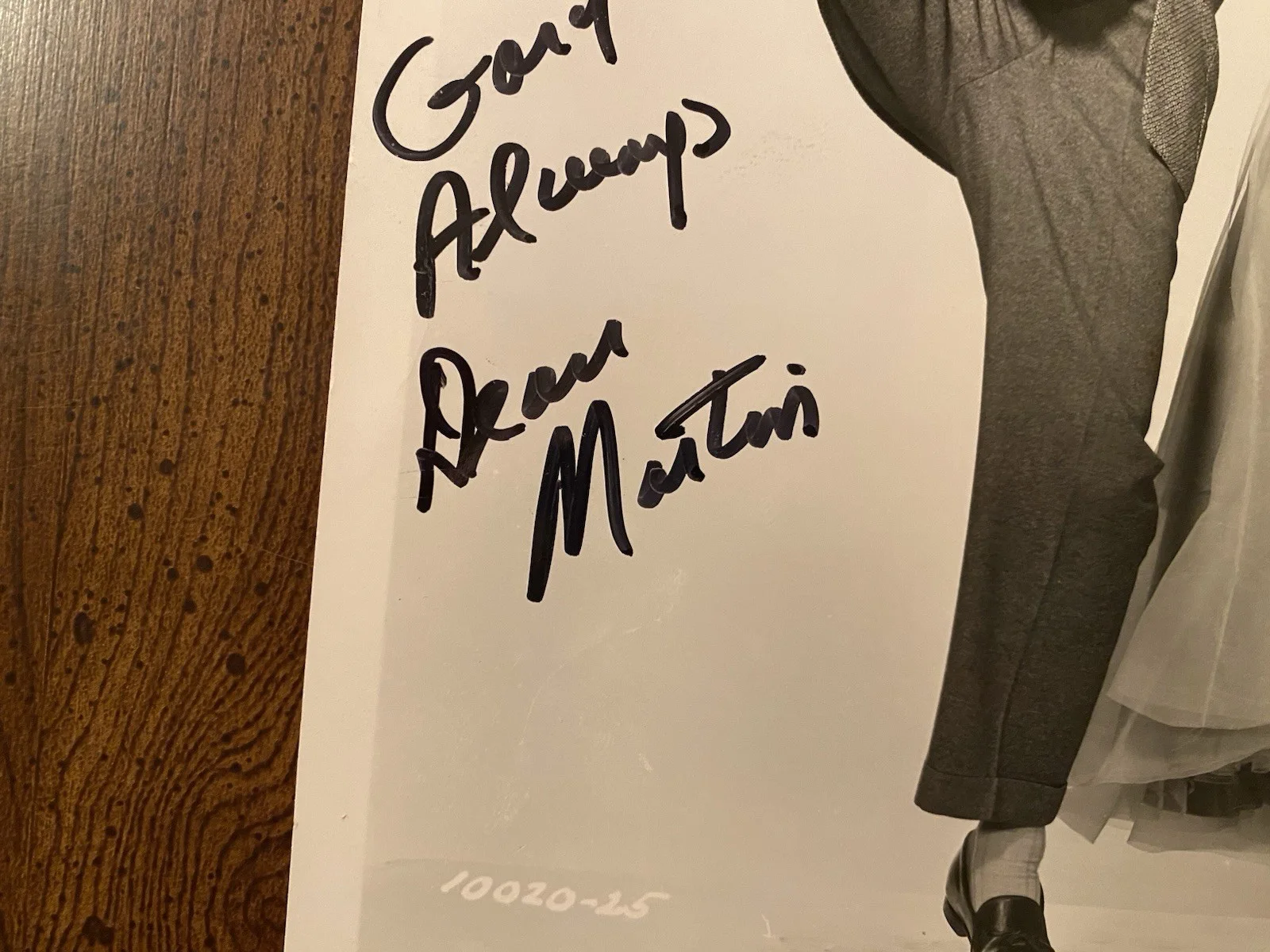 Dean Martin, Jerry Lewis — Dean Martin Jerry Lewis Signed Autographed Vintage Photo w/ COA Money From Home, изображение 2