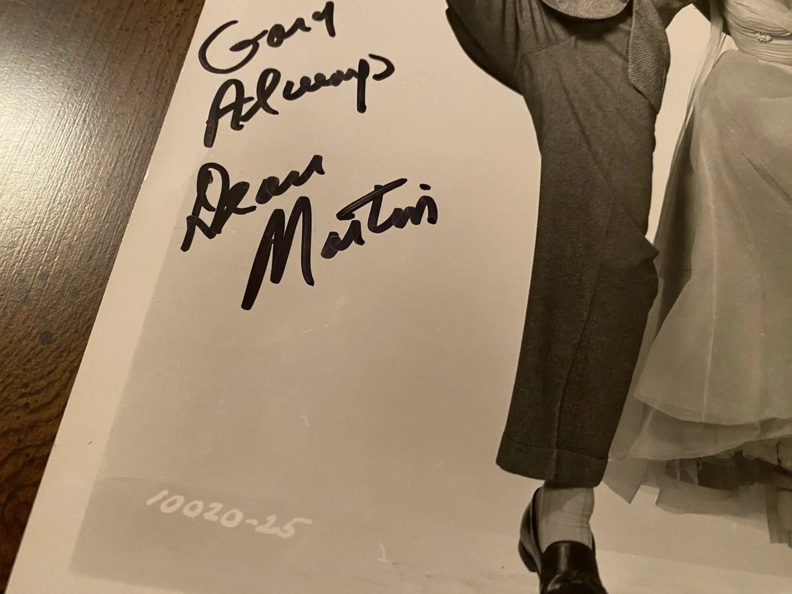 Dean Martin, Jerry Lewis — Dean Martin Jerry Lewis Signed Autographed Vintage Photo w/ COA Money From Home, изображение 3