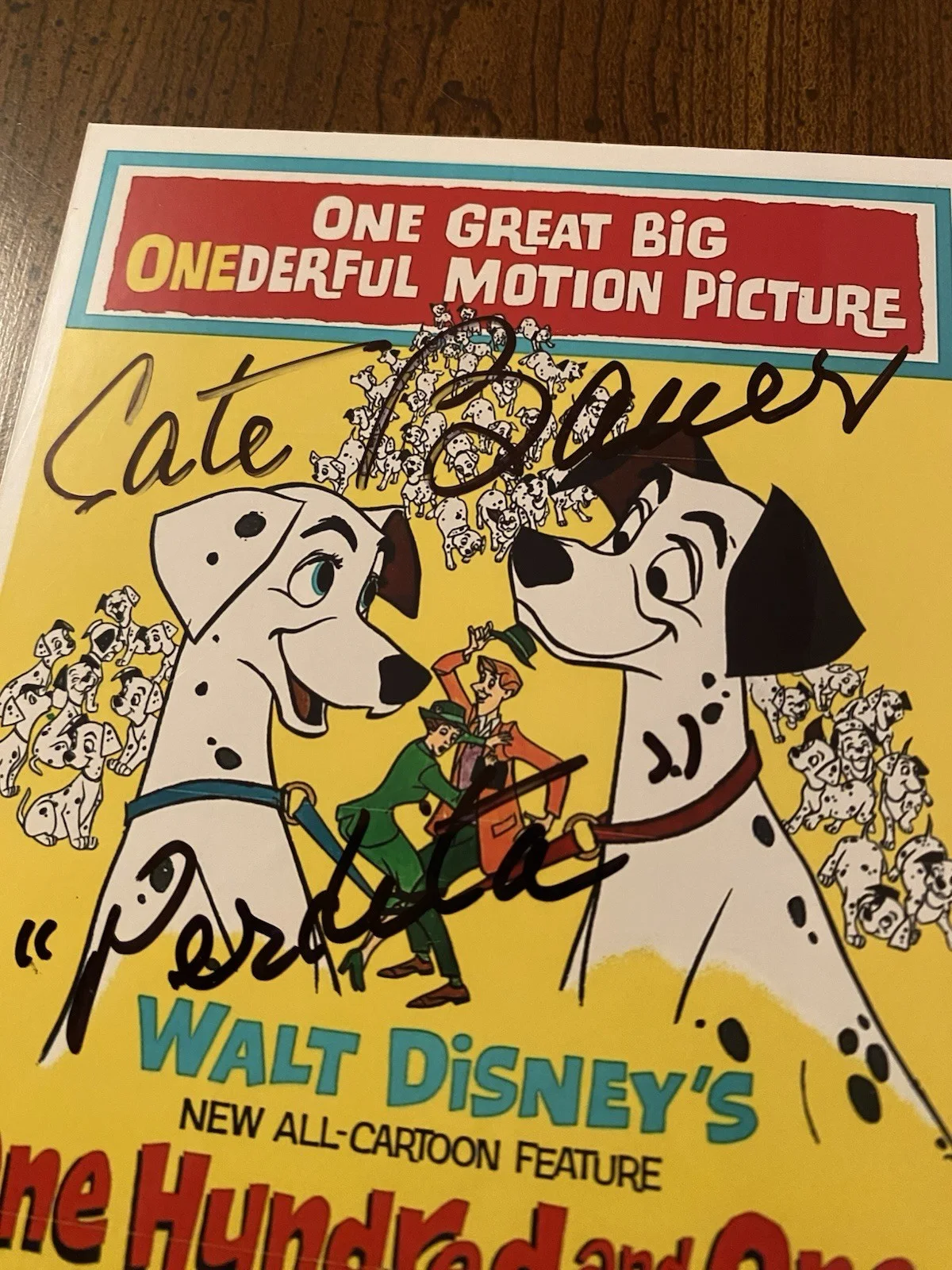 Cate Bauer — Cate Bauer Signed Autographed Photo With COA 101 Dalmatians Perdita, image 3