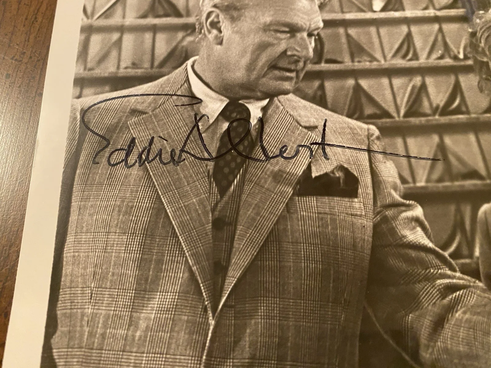 Eddie Albert — Eddie Albert Signed Autographed 10x8 Photo With COA The Heartbreak Kid, изображение 3