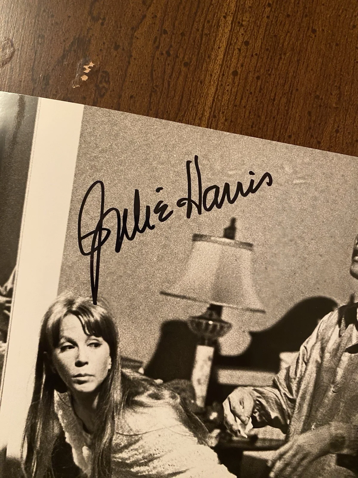 Julie Harris — Julie Harris Signed Autographed Photo With COA Reflections In A Golden Eye, изображение 2