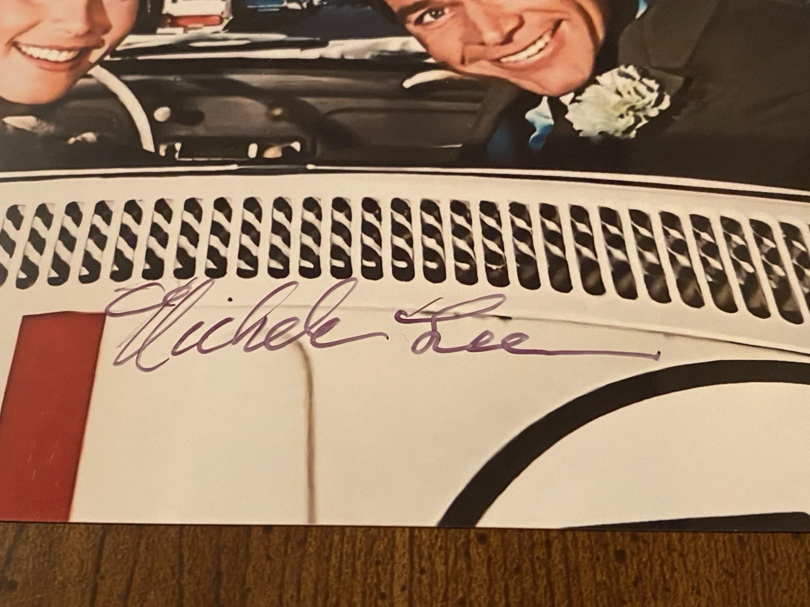 Michele Lee — Michele Lee Signed Autographed Photo with Dean Jones The Love Bug Herbie Disney, image 3