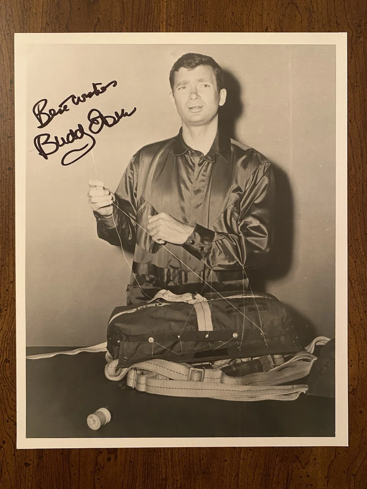 Buddy Ebsen — Buddy Ebsen Signed Autographed 8x10 Photo With COA Parachute Battalion