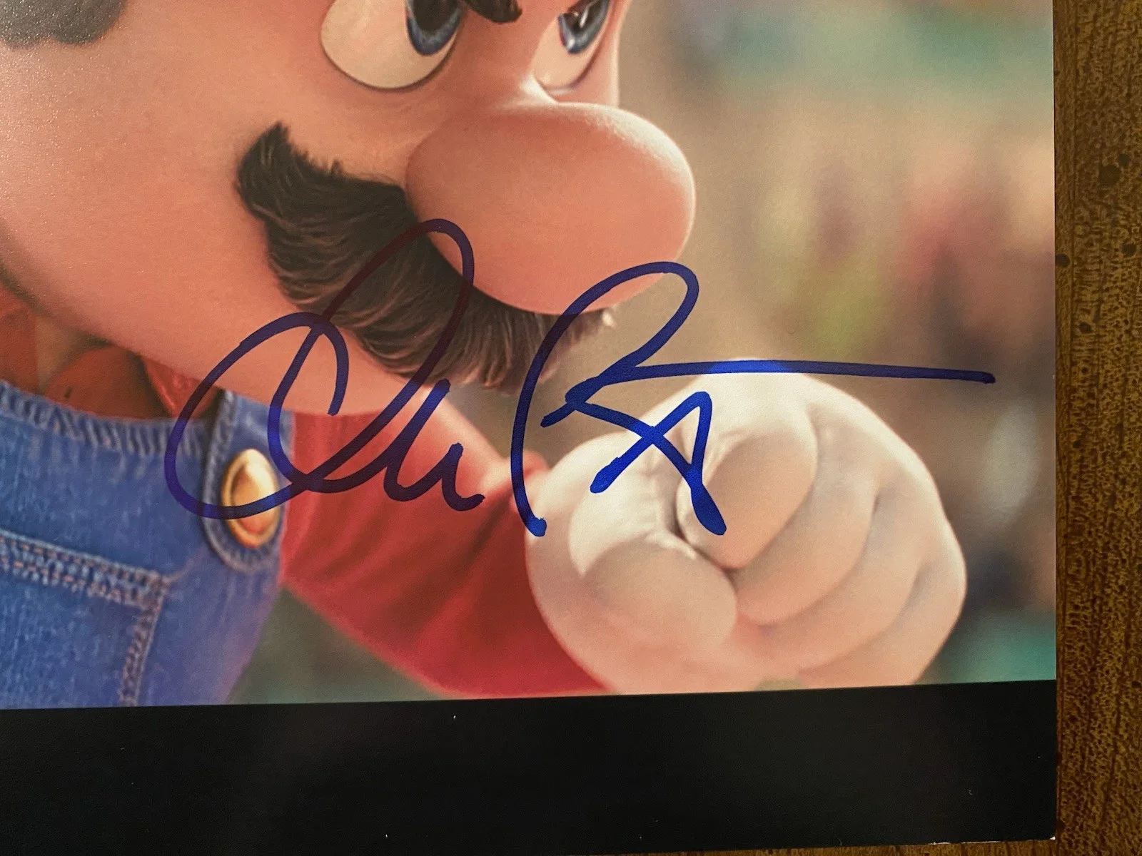 Chris Pratt — Chris Pratt Signed Autographed Photo With COA The Super Mario Brothers Movie, изображение 2