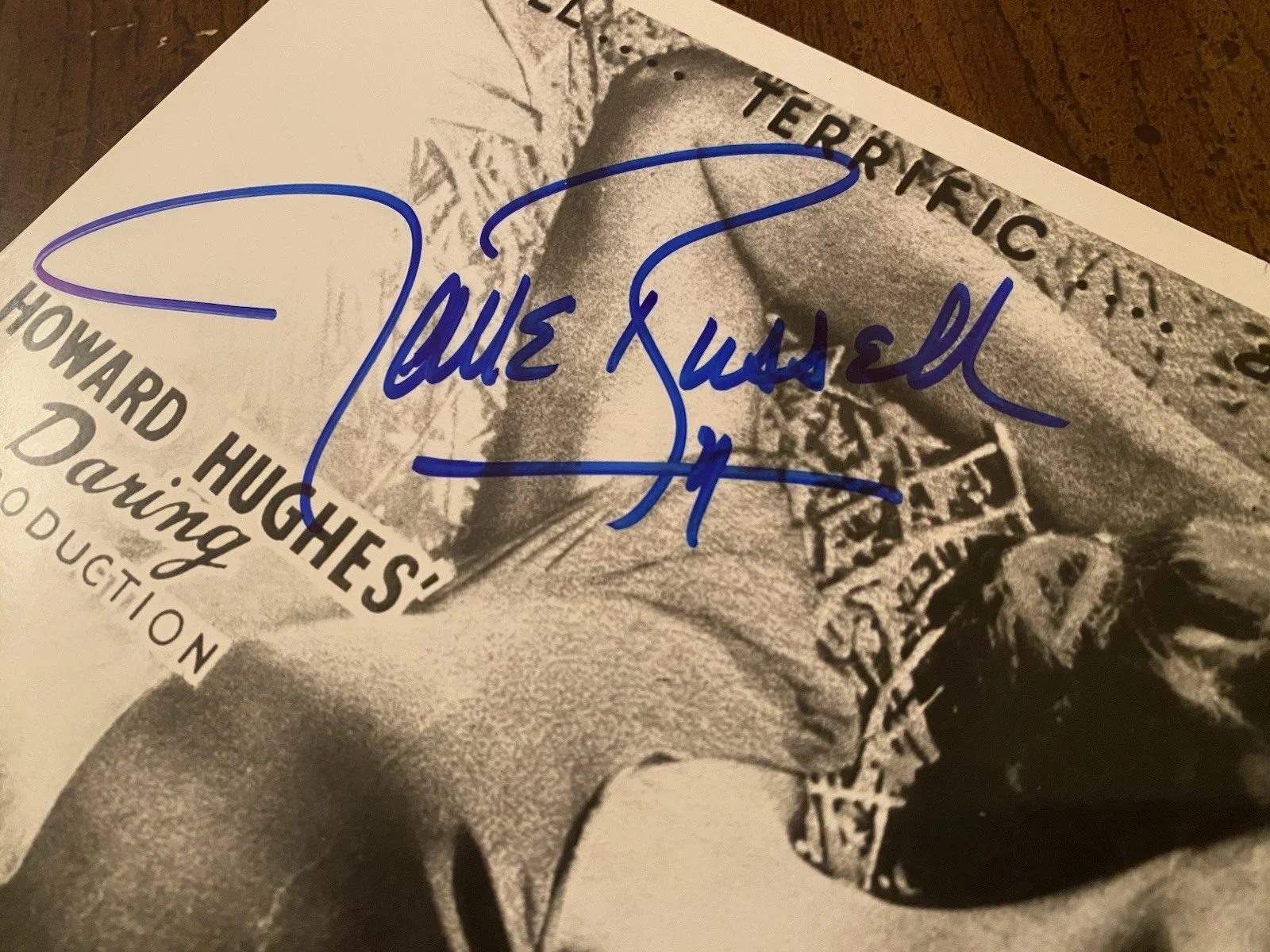 Jane Russell — Jane Russell Signed Autographed 10x8 Photo With COA The Outlaw, image 3