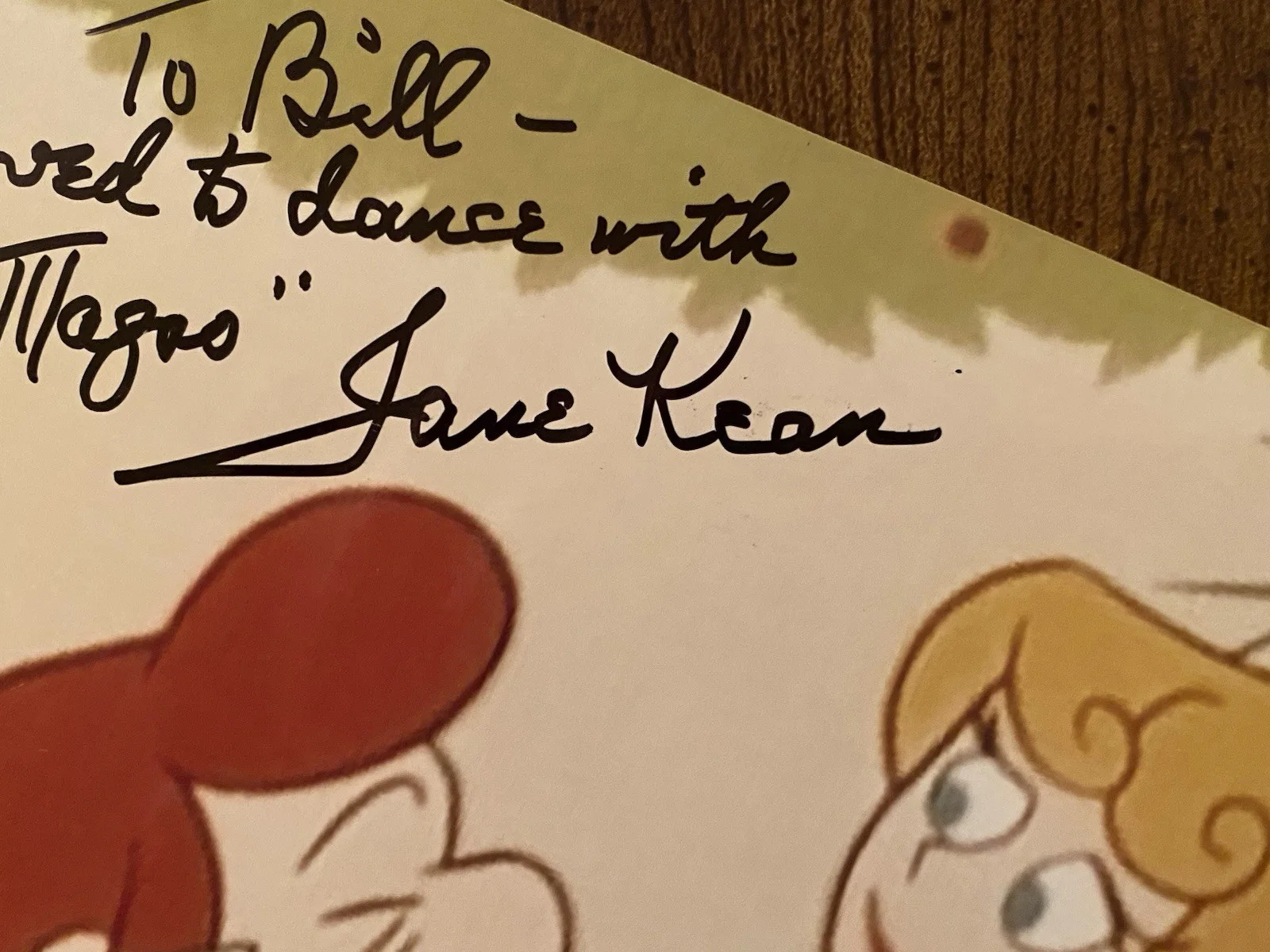 Jane Kean — Jane Kean Signed Autographed Photo With COA Mr Mister Magoo’s Christmas Carol, изображение 3
