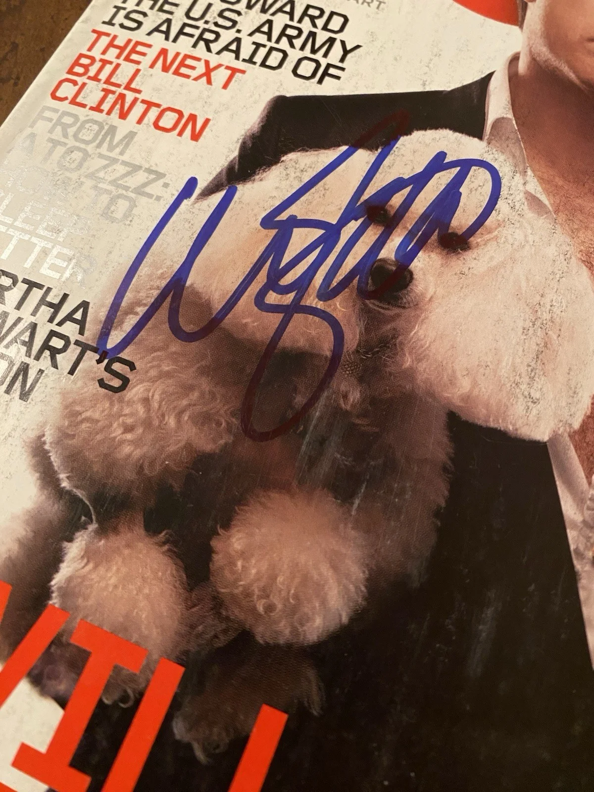Will Ferrell — Will Ferrell Signed Autographed GQ Magazine With COA Elf Step Brothers Zoolander, image 3