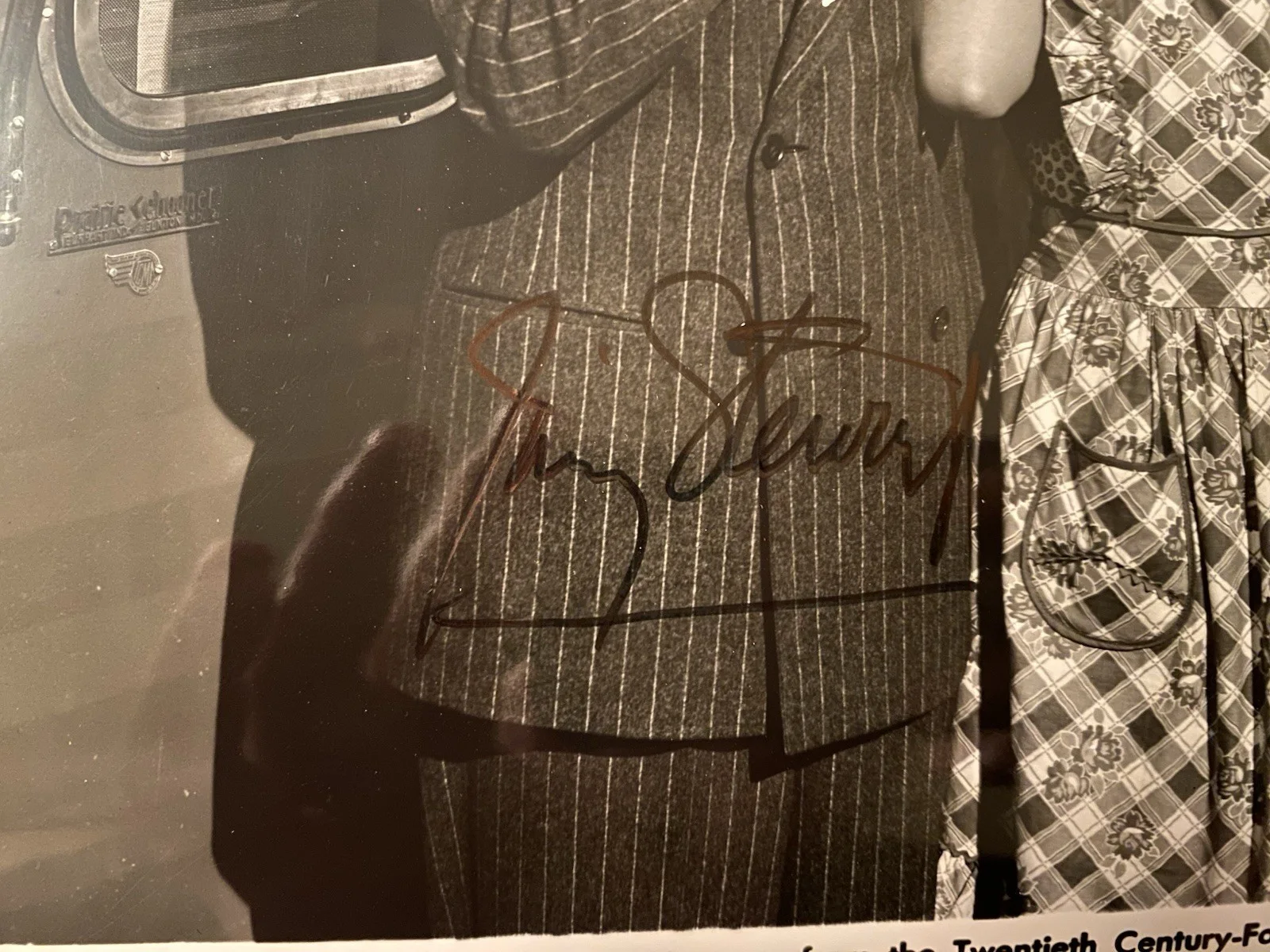 James Stewart, Jimmy Stewart — James Jimmy Stewart Signed Autographed Vintage Photo With COA The Jackpot, изображение 2