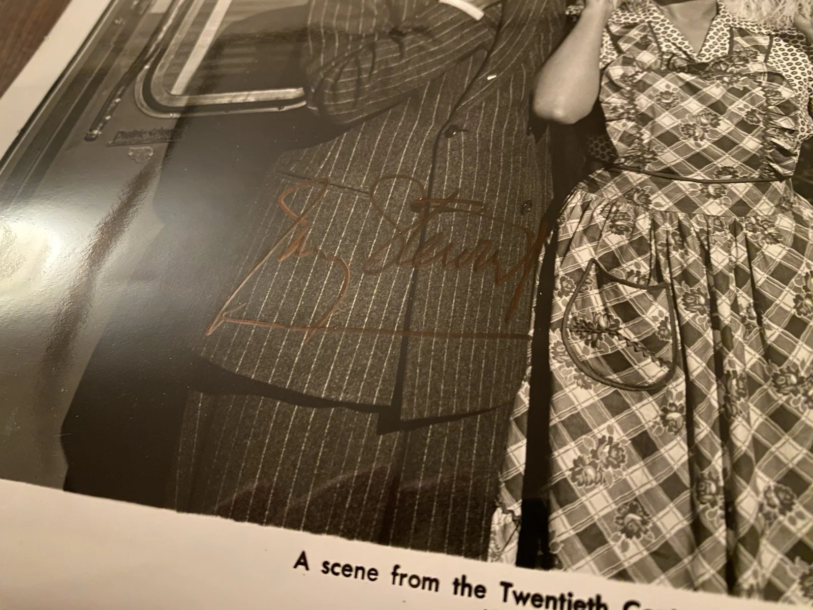 James Stewart, Jimmy Stewart — James Jimmy Stewart Signed Autographed Vintage Photo With COA The Jackpot, изображение 3