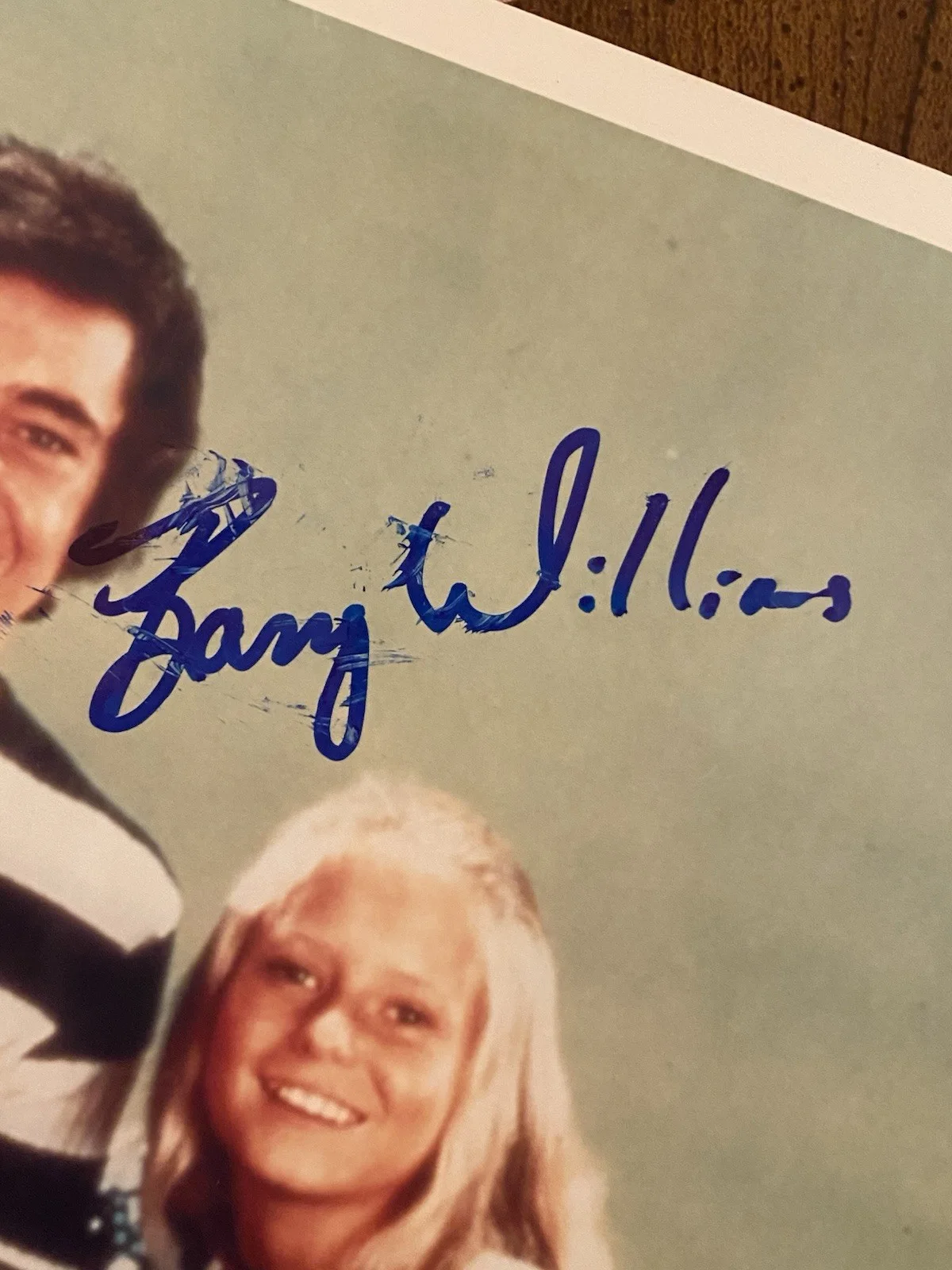 Barry Williams, Susan Olesen — Barry Williams Susan Olesen Signed Autographed Photo With COA The Brady Bunch, image 2