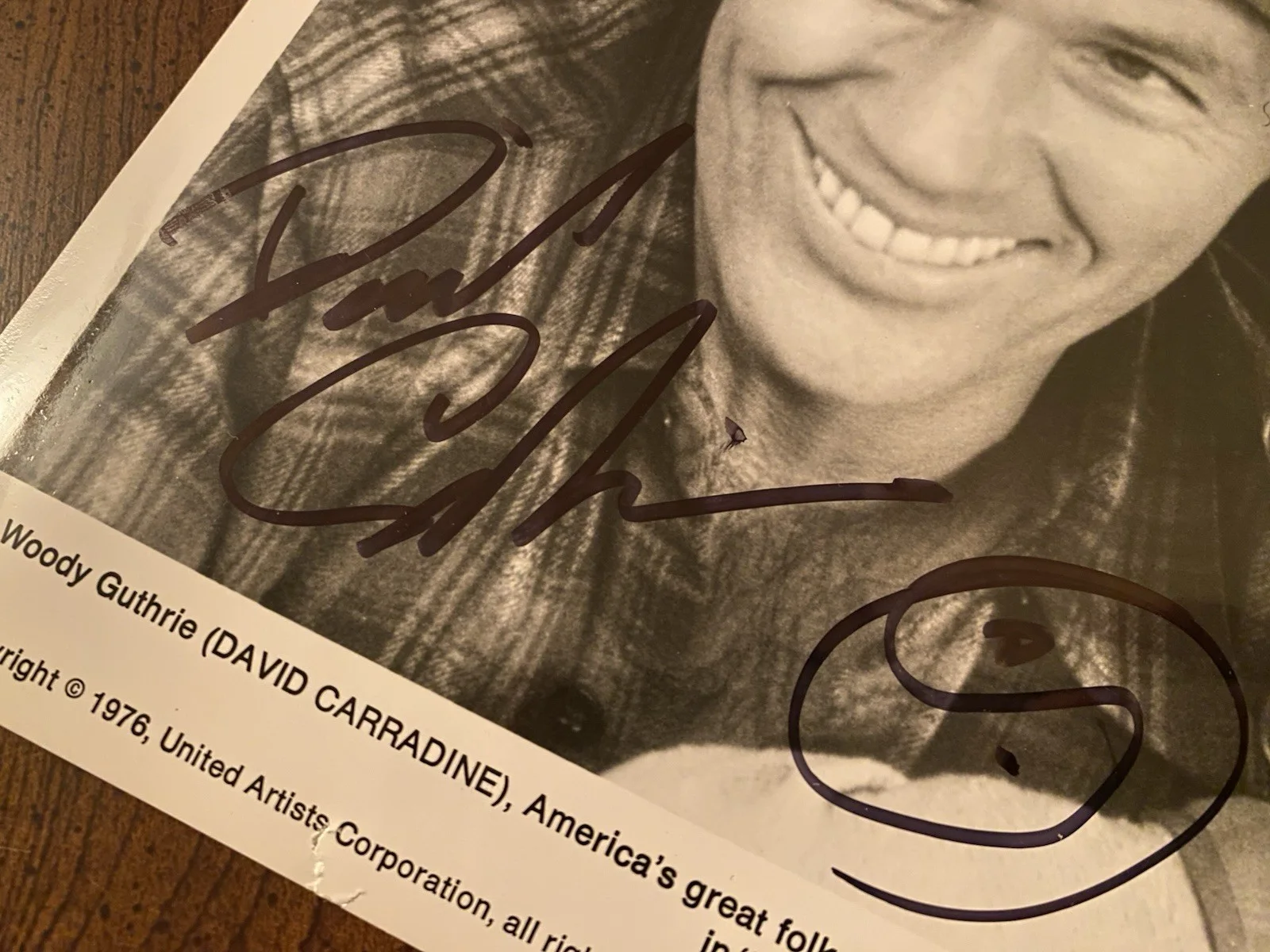 David Carradine — David Carradine Signed Autographed 10x8 Photo With COA Bound For Glory, image 3