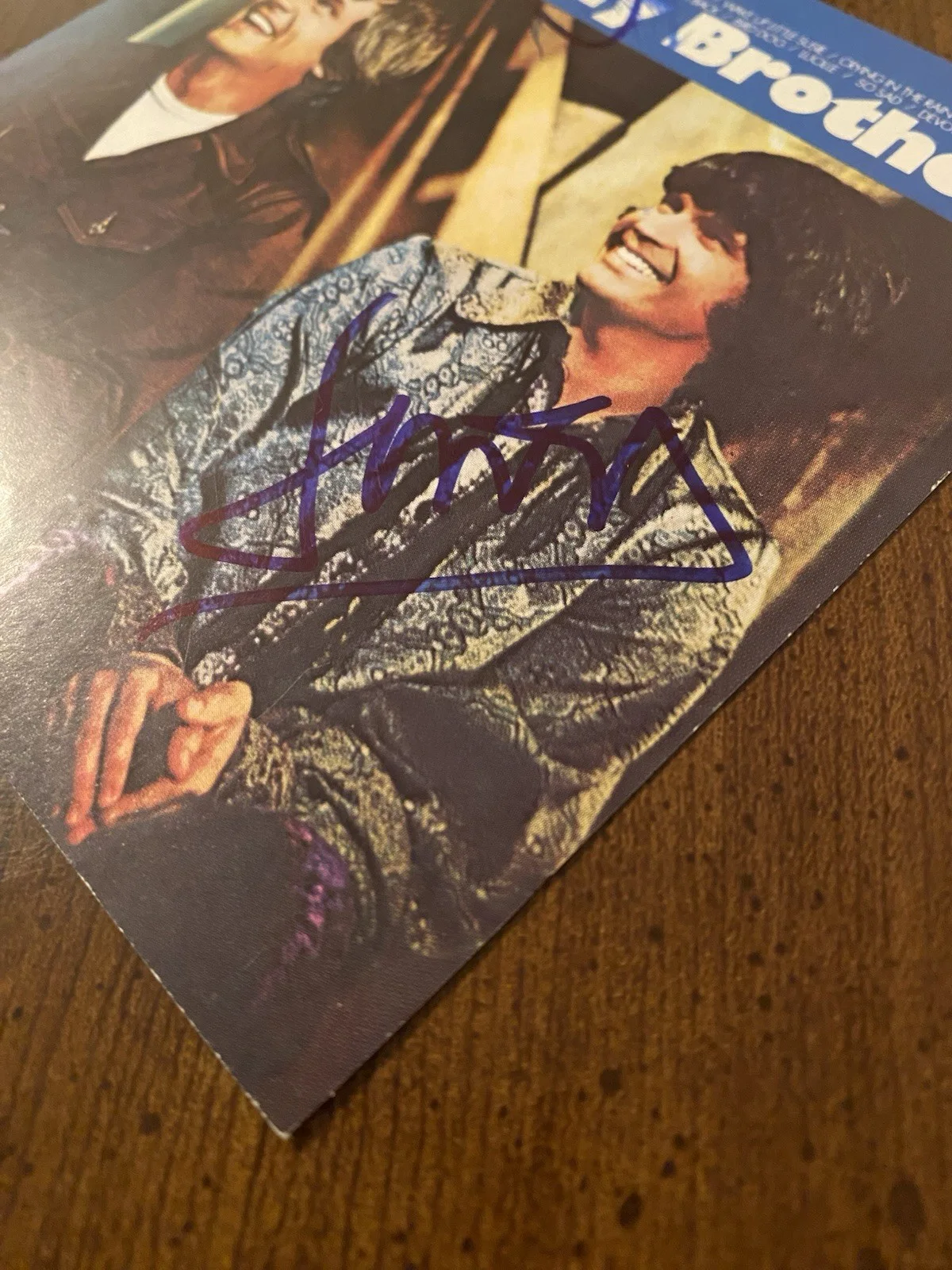 The Everly Brothers Don Everly Phil Everly Signed Autographed CD Cover With COA, image 5