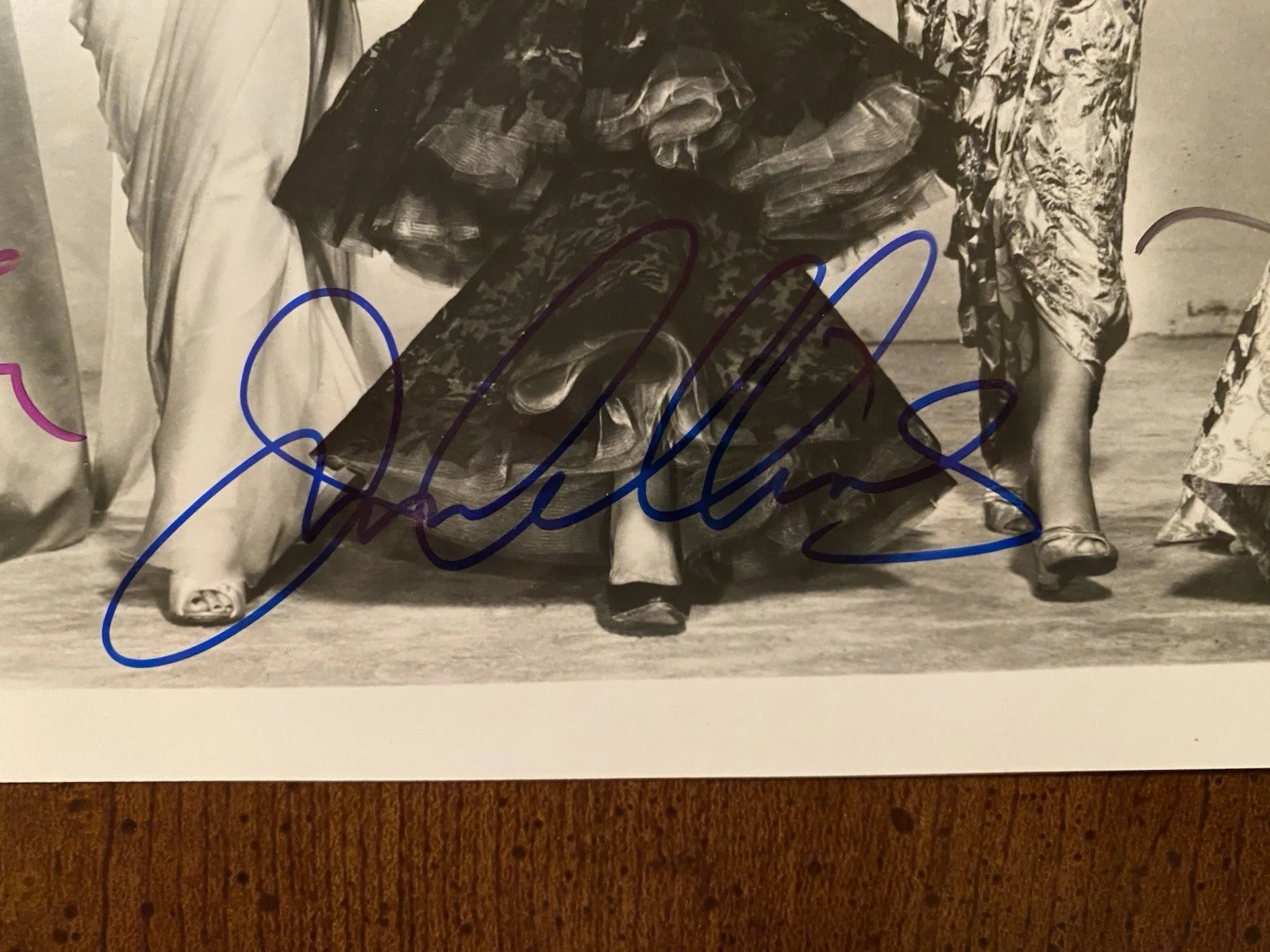 Joan Collins, June Allyson, Dolores Gray, Ann Miller — The Opposite Sex Cast Signed Photo By 4 With COA June Allyson Joan Collins RARE, изображение 4