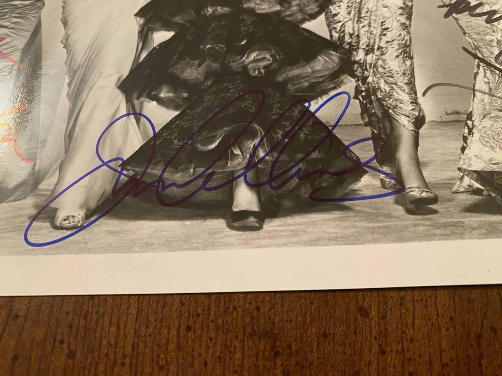 Joan Collins, June Allyson, Dolores Gray, Ann Miller — The Opposite Sex Cast Signed Photo By 4 With COA June Allyson Joan Collins RARE, изображение 5
