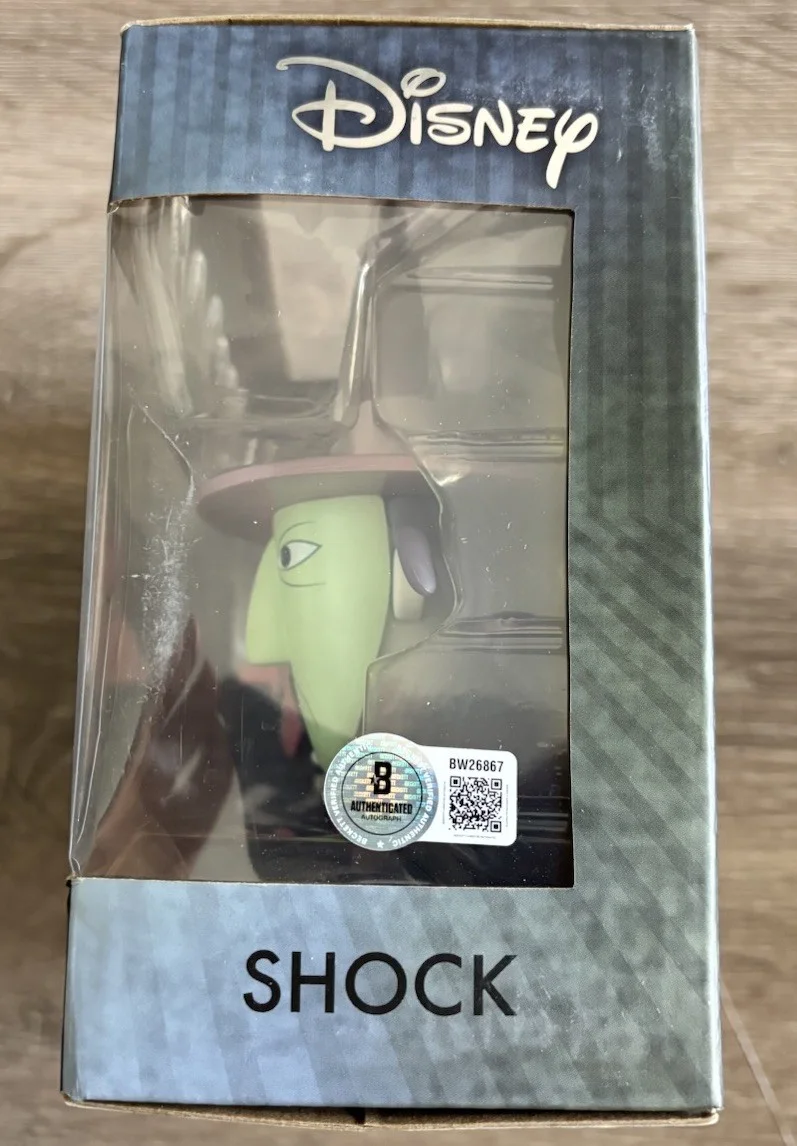 Tim Burton — Tim Burton Signed Funko Vynl Lock &Shock Beckett Authentic Autograph, изображение 2