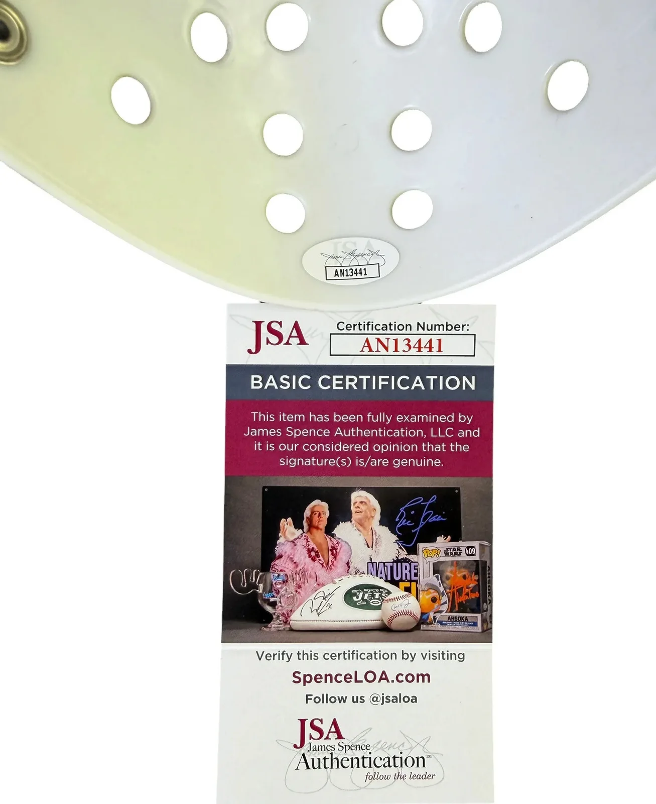 Christopher Swift — Christopher Chris Swift signed Hockey Mask Jason Voorhees Friday the 13th JSA, изображение 2