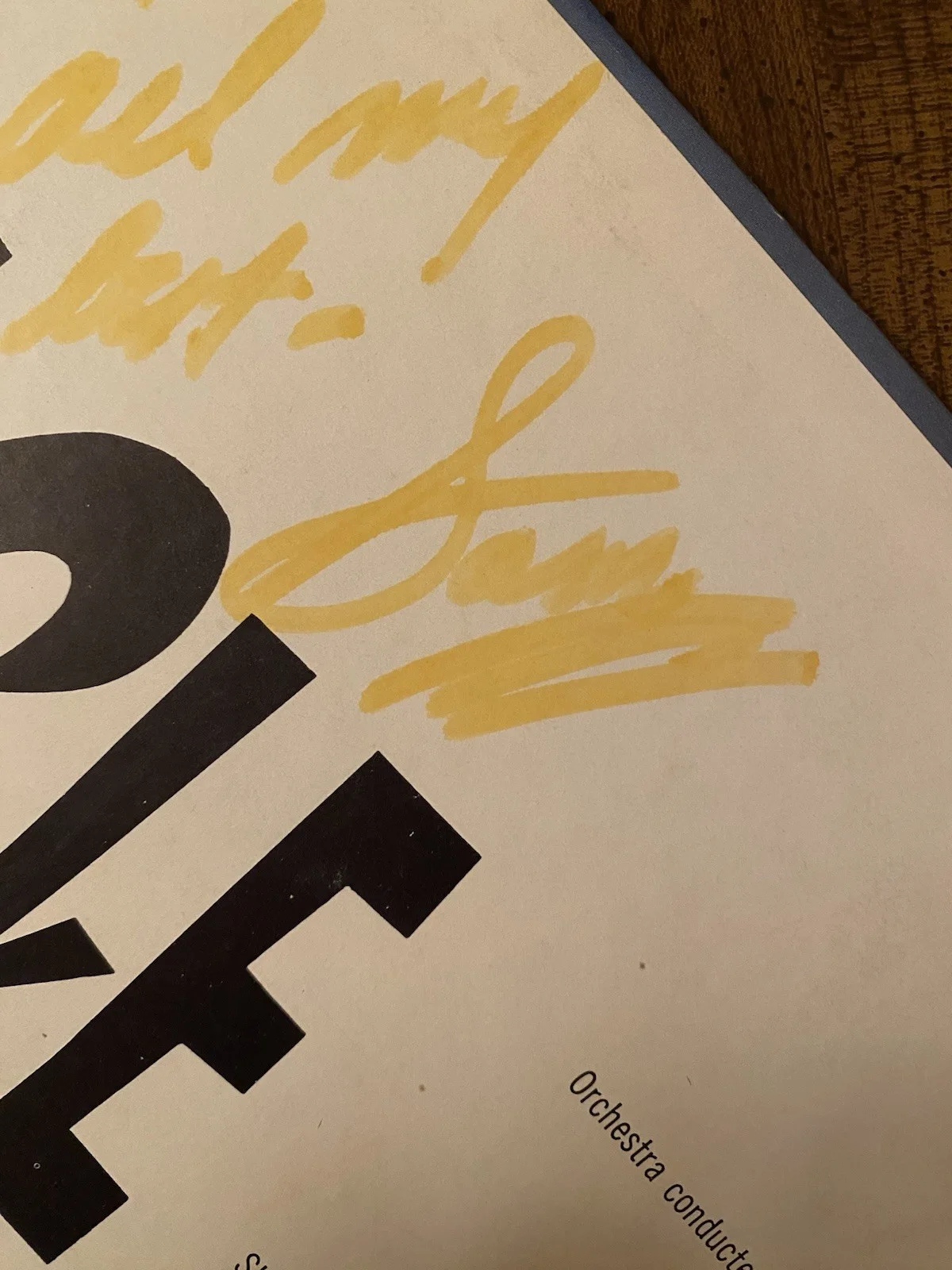 Sam Cooke Signed Autographed Record Album With COA Jimmy Starr Estate VERY RARE, image 3