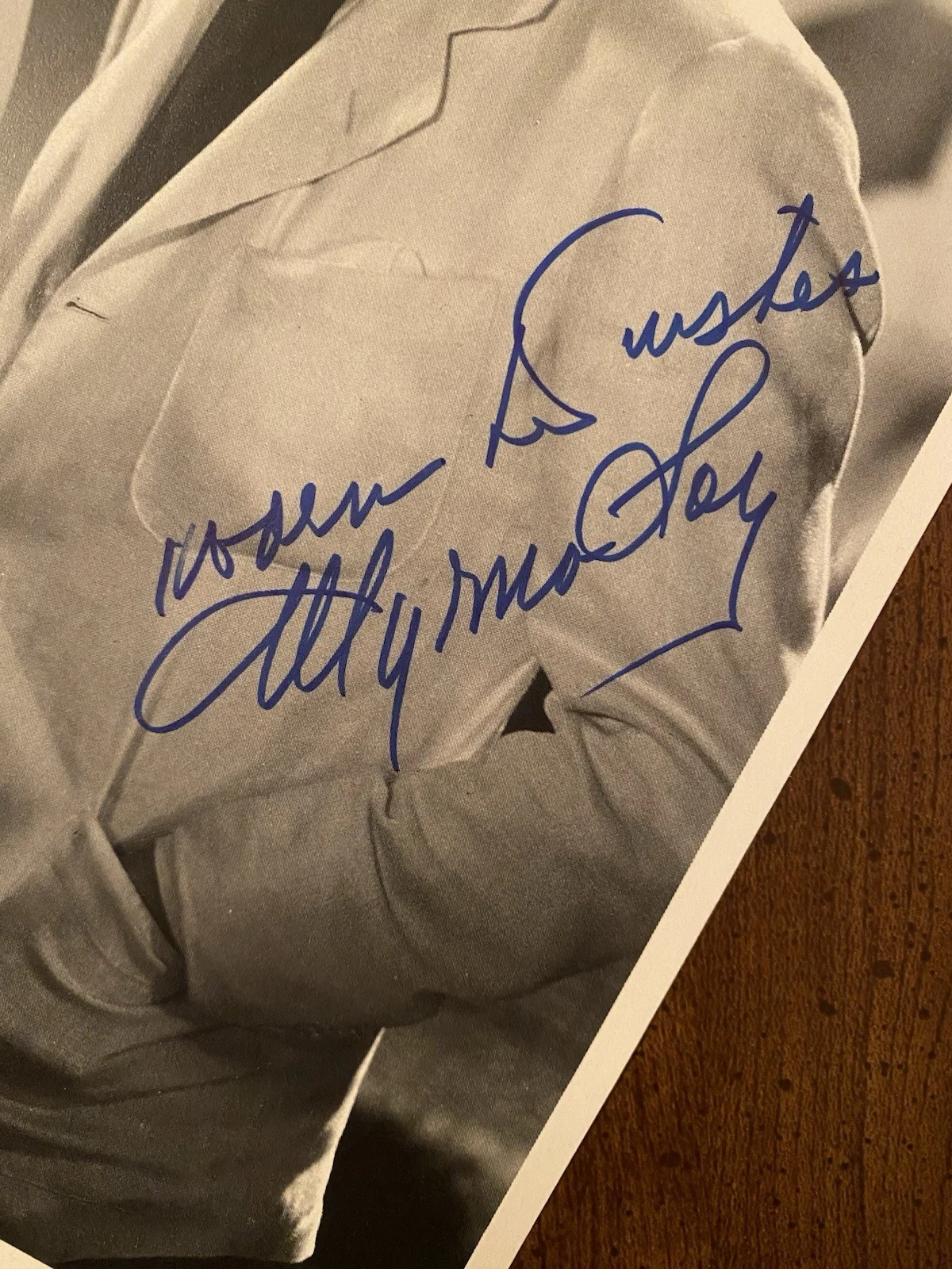 Myrna Loy — Myrna Loy Signed Autographed Photo With COA 13 Women The Thin Man Arrowsmith, изображение 2