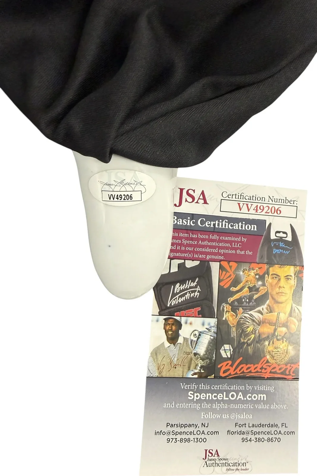 Lee Waddell — Lee Waddell signed Mask Ghostface Scream Fun World JSA Authentication, image 3