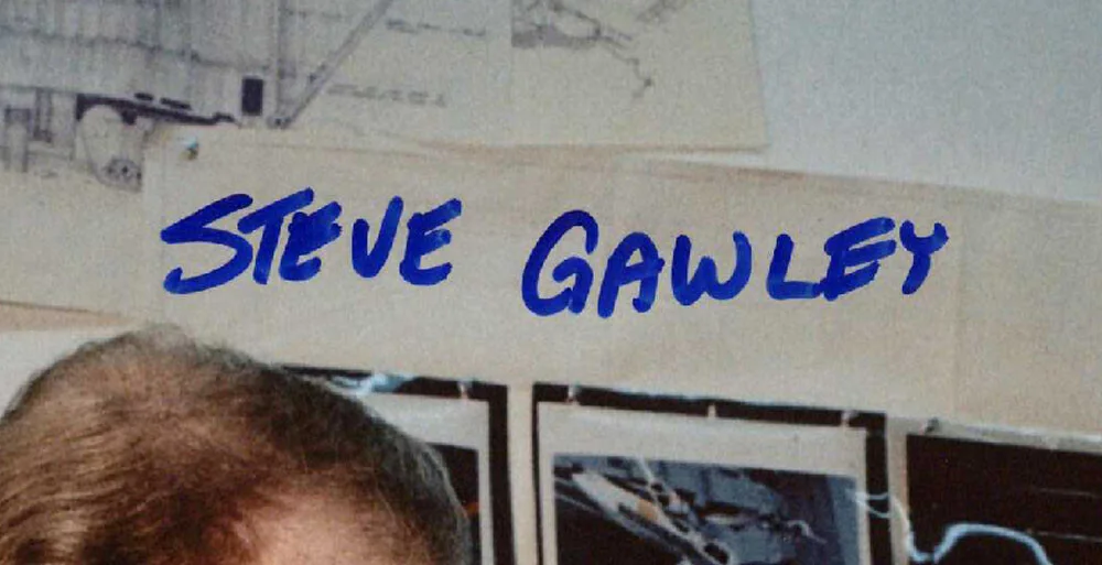 STEVE GAWLEY SIGNED AUTOGRAPHED 11x14 PHOTO ILM MODEL MAKER STAR WARS BECKETT, image 2
