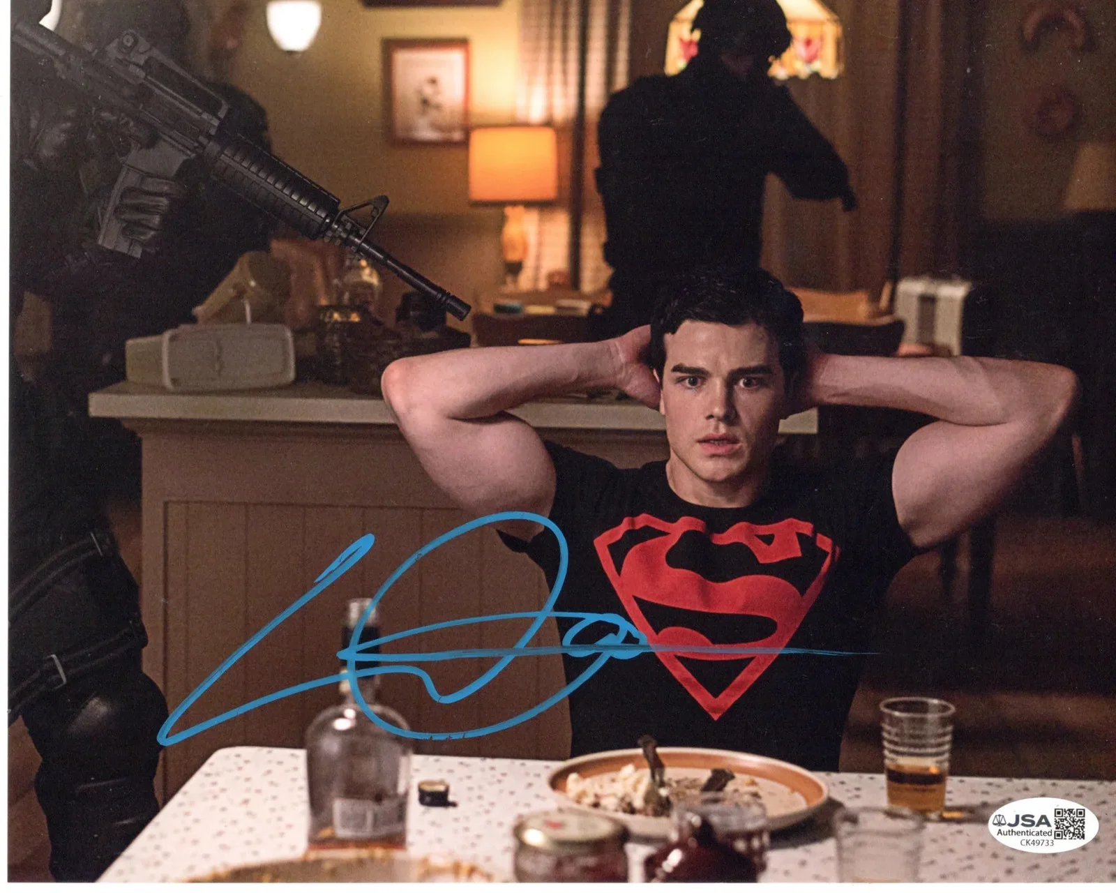 Joshua Orpin — Joshua Orpin signed 8x10 Photo Conner Kent, Superboy Titans JSA Authentication