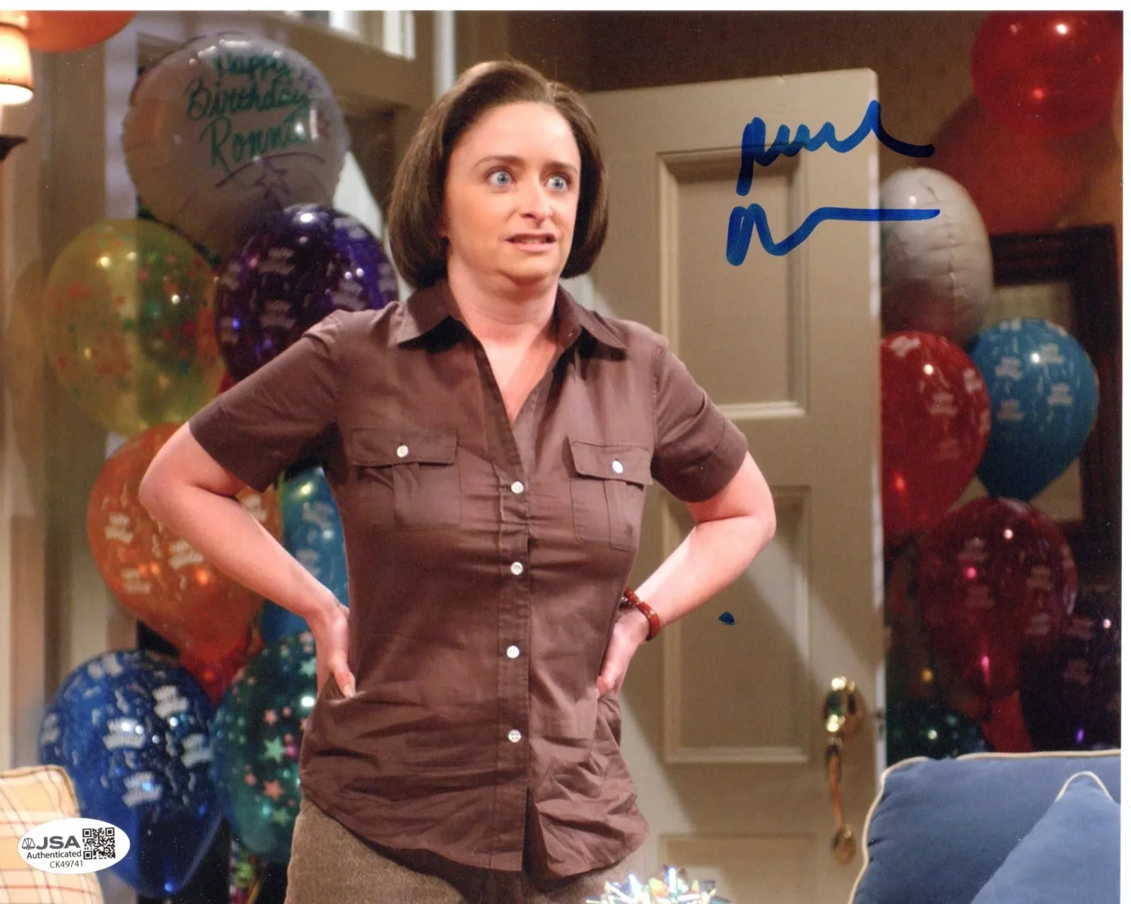 Madeline Brewer — Rachel Dratch signed 8x10 Photo Debbie Downer - Saturday Night Live JSA