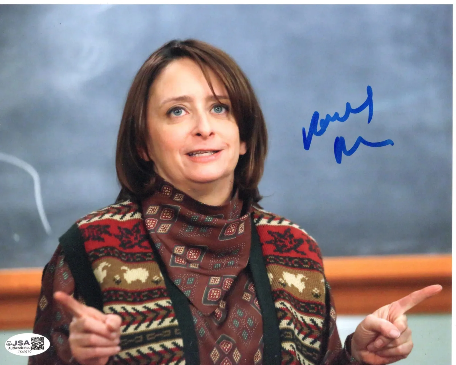 Madeline Brewer — Rachel Dratch signed 8x10 Photo Principal Barker - The Middle JSA