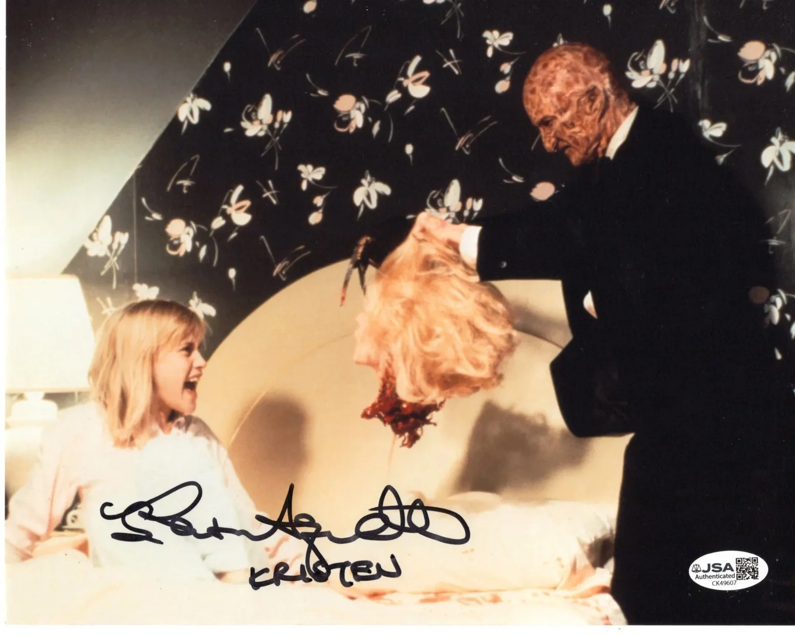 Patricia Arquette — Patricia Arquette signed 8x10 Photo Kristen A Nightmare on Elm Street 3 JSA