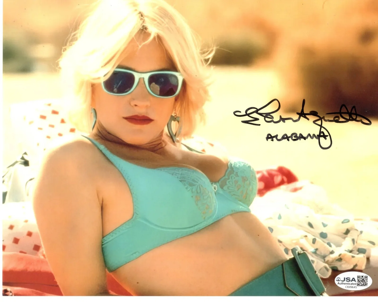 Patricia Arquette — Patricia Arquette signed 8x10 Photo Alabama Worley True Romance JSA