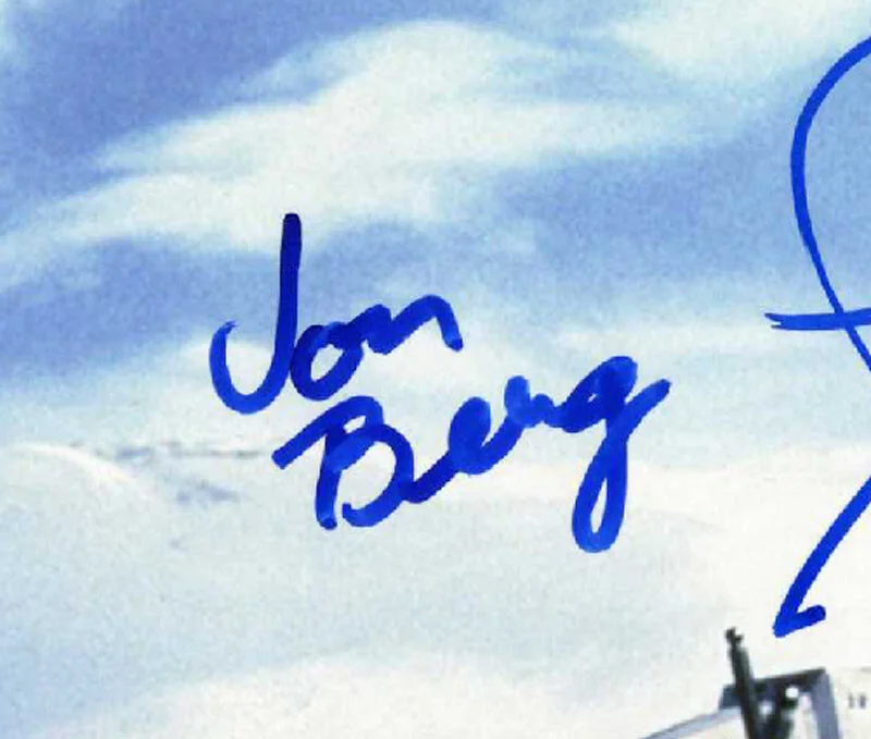 BESWICK BERG TIPPETT SIGNED 11x14 PHOTO ILM AT-AT WALKERS STAR WARS BECKETT BAS, изображение 3