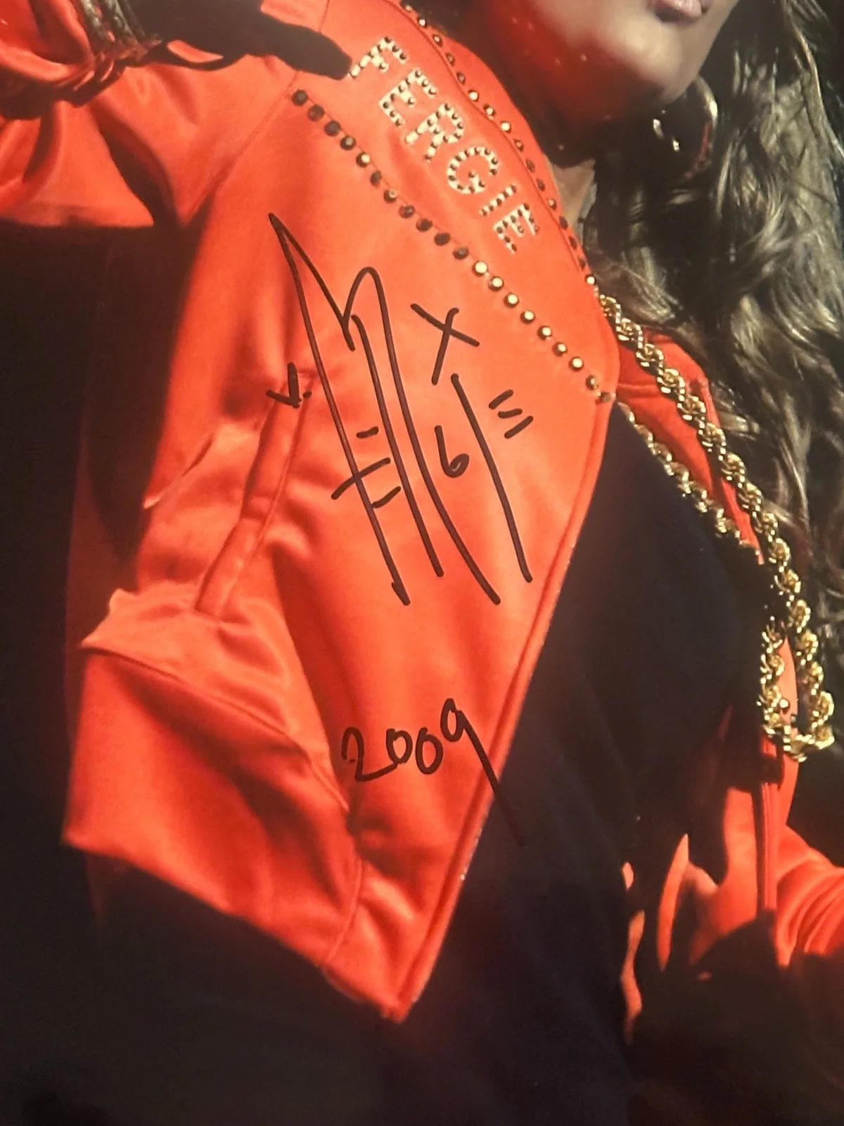 FERGIE — FERGIE Signed BLACK EYED PEAS 11x14 PHOTO Beckett (BAS) Authenticated, изображение 2