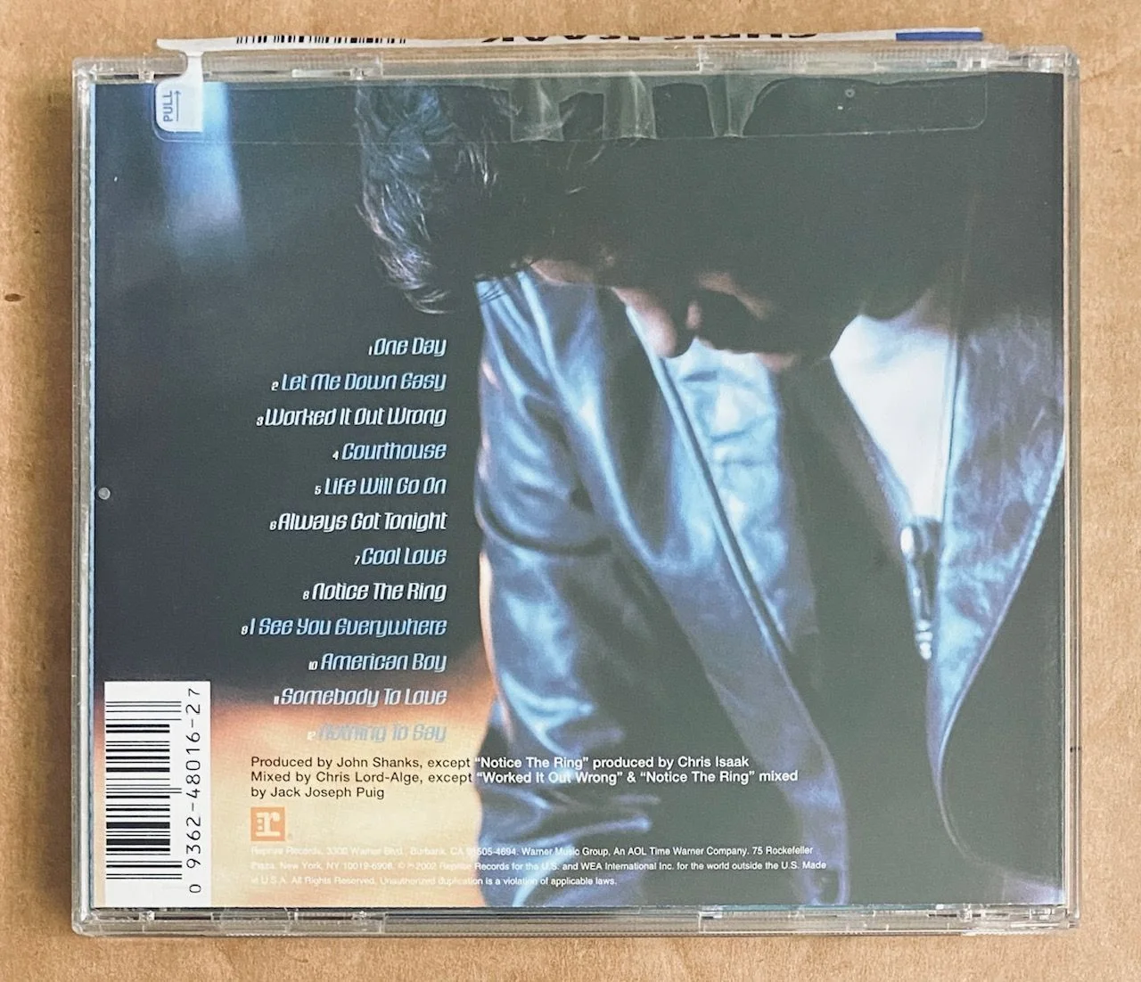 Chris Isaak Always Got Tonight Signed CD Booklet and CD 2002 Reprise MINT, image 3