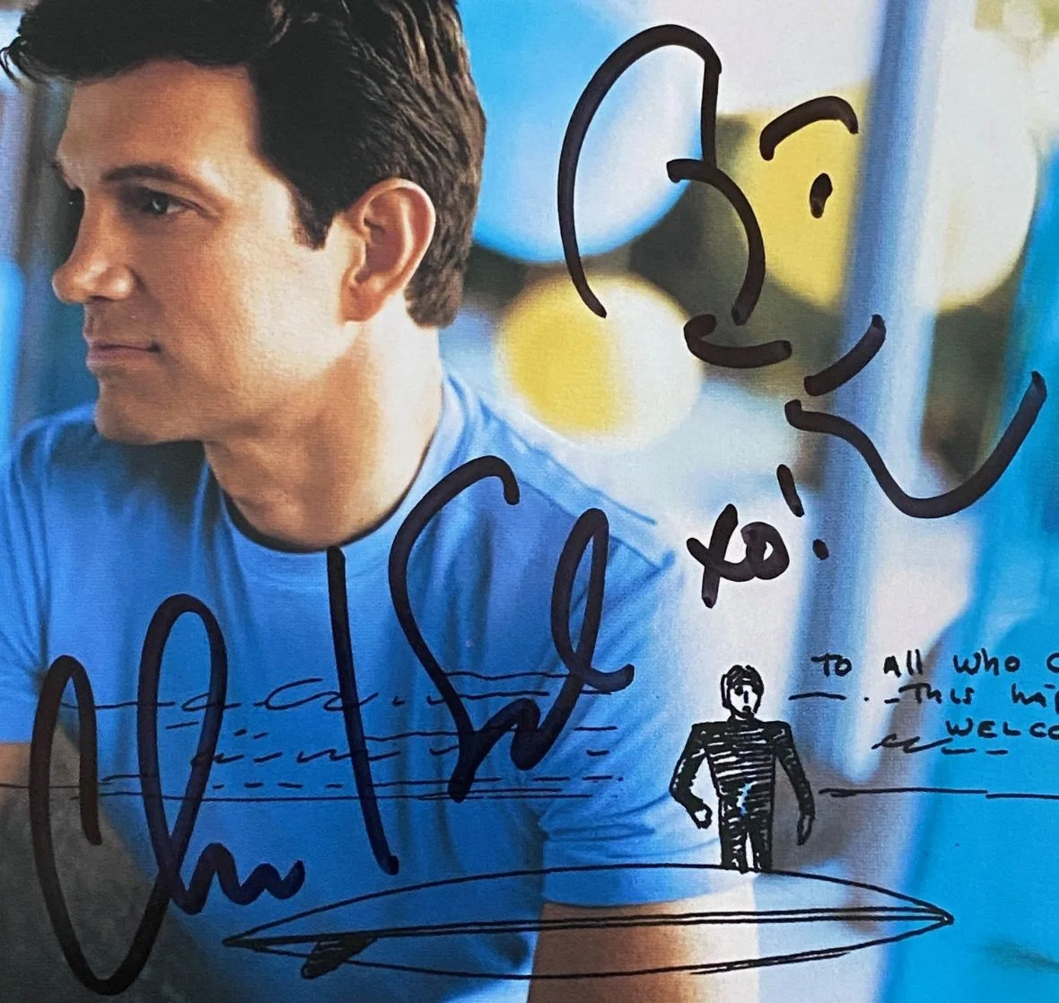 Chris Isaak Always Got Tonight Signed CD Booklet and CD 2002 Reprise MINT, image 4