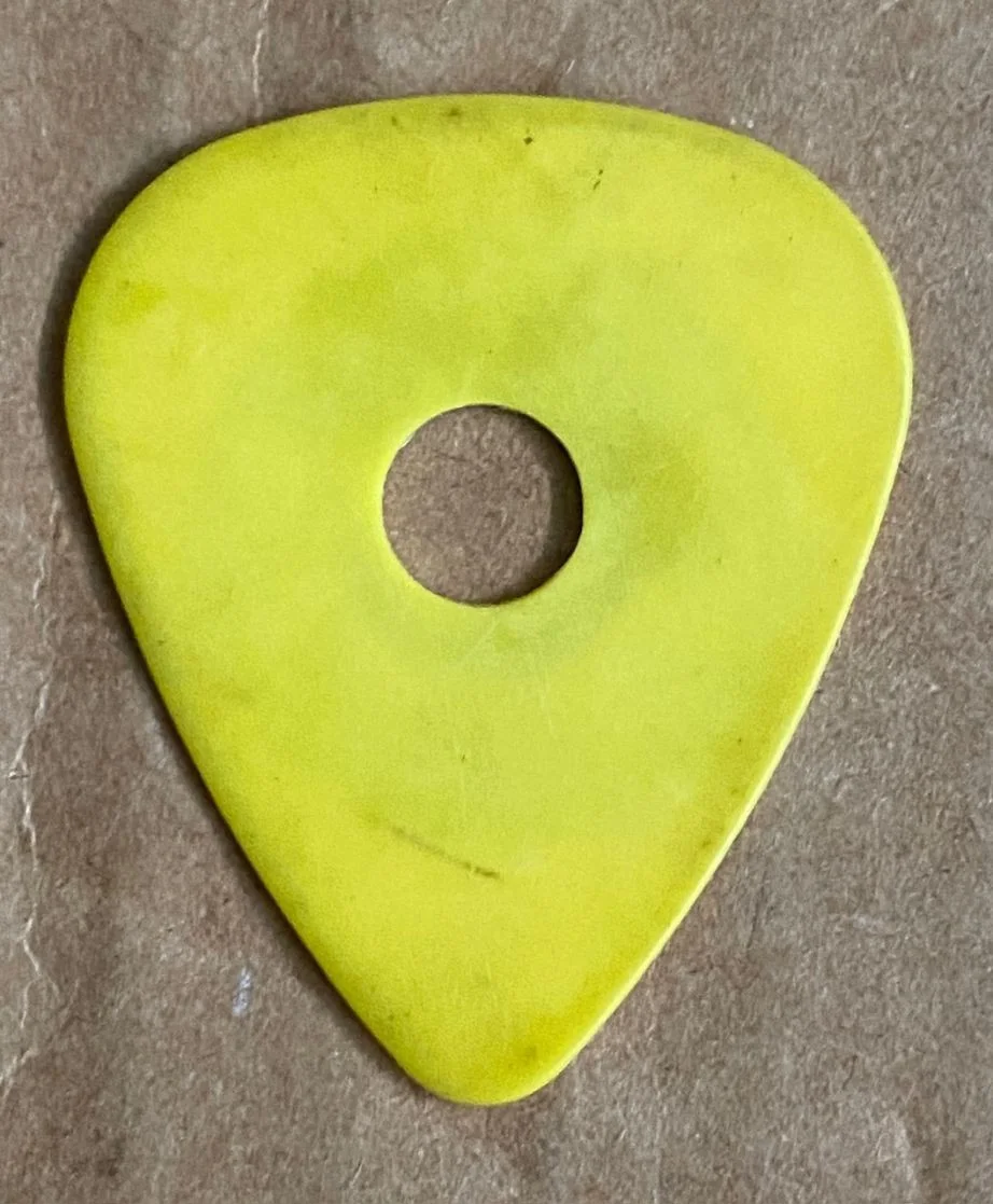 Chris Isaak Guitar Pick Silvertone 1995 Tour, image 2
