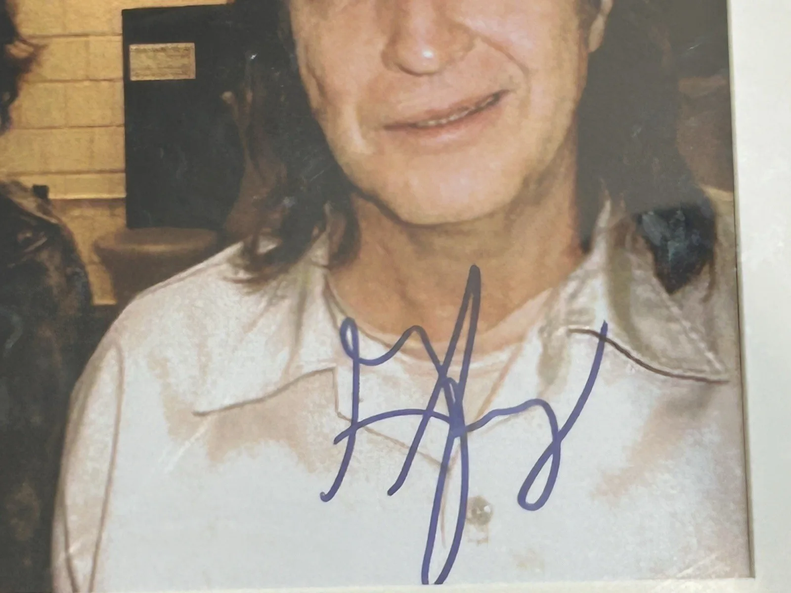 George Jung — George Jung Signed Blow Movie Photo 11x14 ACOA Witnessed Autograph Original, изображение 2