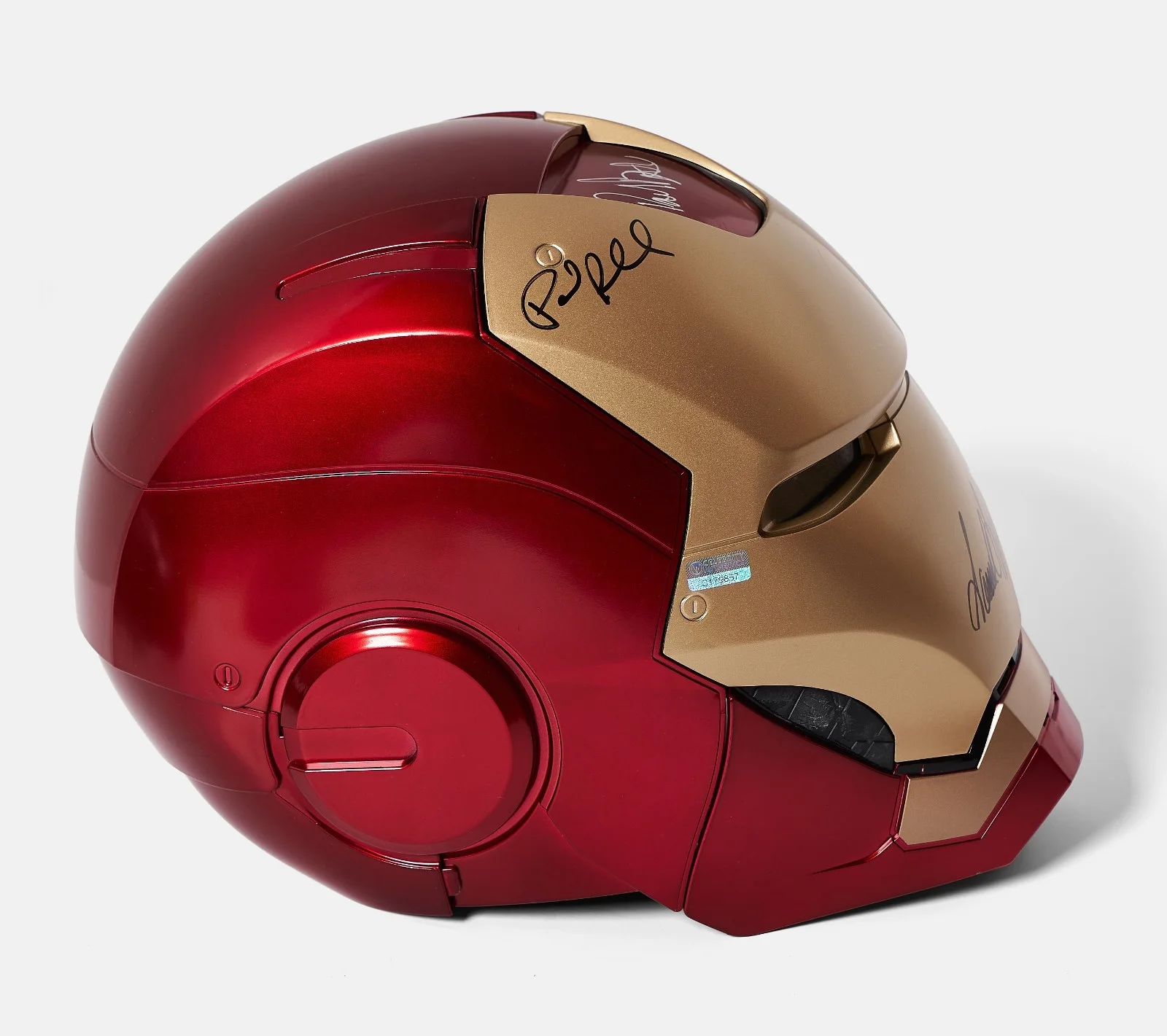 Avengers Iron Man Stan Lee & Partial Cast Signed Helmet Celebrity Authentics COA, image 3