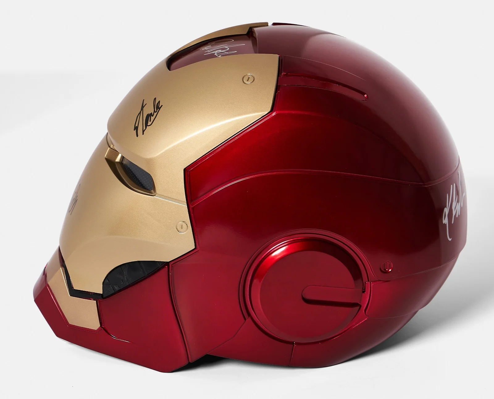 Avengers Iron Man Stan Lee & Partial Cast Signed Helmet Celebrity Authentics COA, image 5