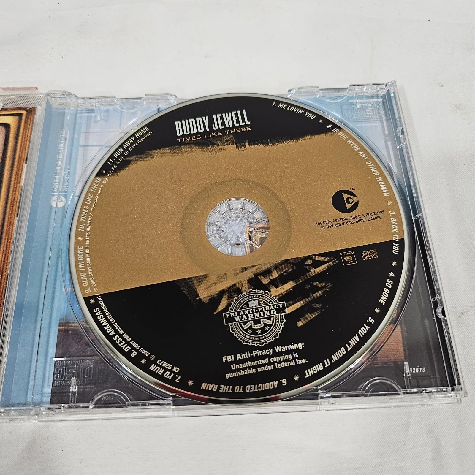 Buddy Jewell Signed Cd " Times Like These" Country Music Autographed, изображение 3