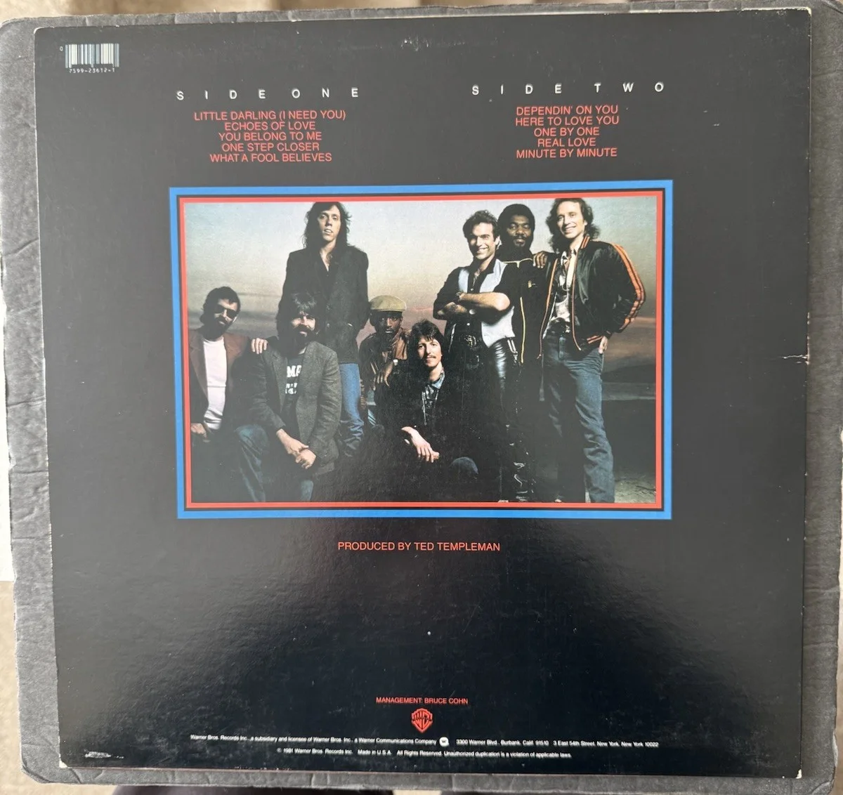 The Doobie Brothers Signed Best Of Vinyl PSA/DNA PATRICK MICHAEL JOHN TOM, изображение 4