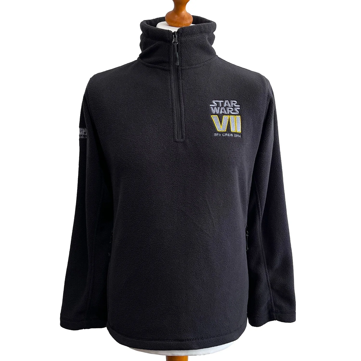 STAR WARS Cast & Crew Fleece Sweatshirt SFX The Force Awakens VII Movie Film S, изображение 2