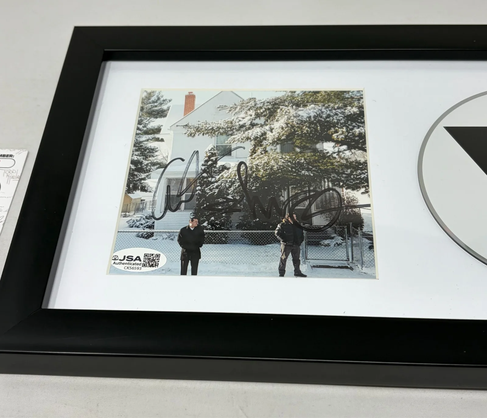 Atmosphere signed Southsiders CD Cover Framed (Slug and Ant) JSA COA, image 2