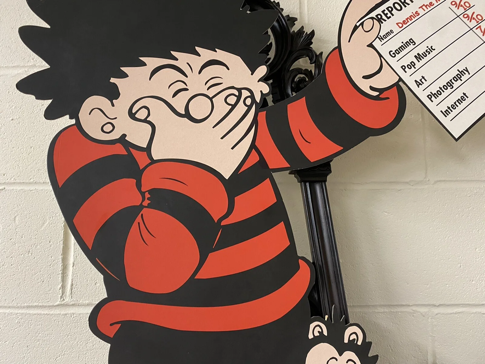 Beano’s Dennis the Menace Large Cardboard Poster Film Advertising, изображение 4