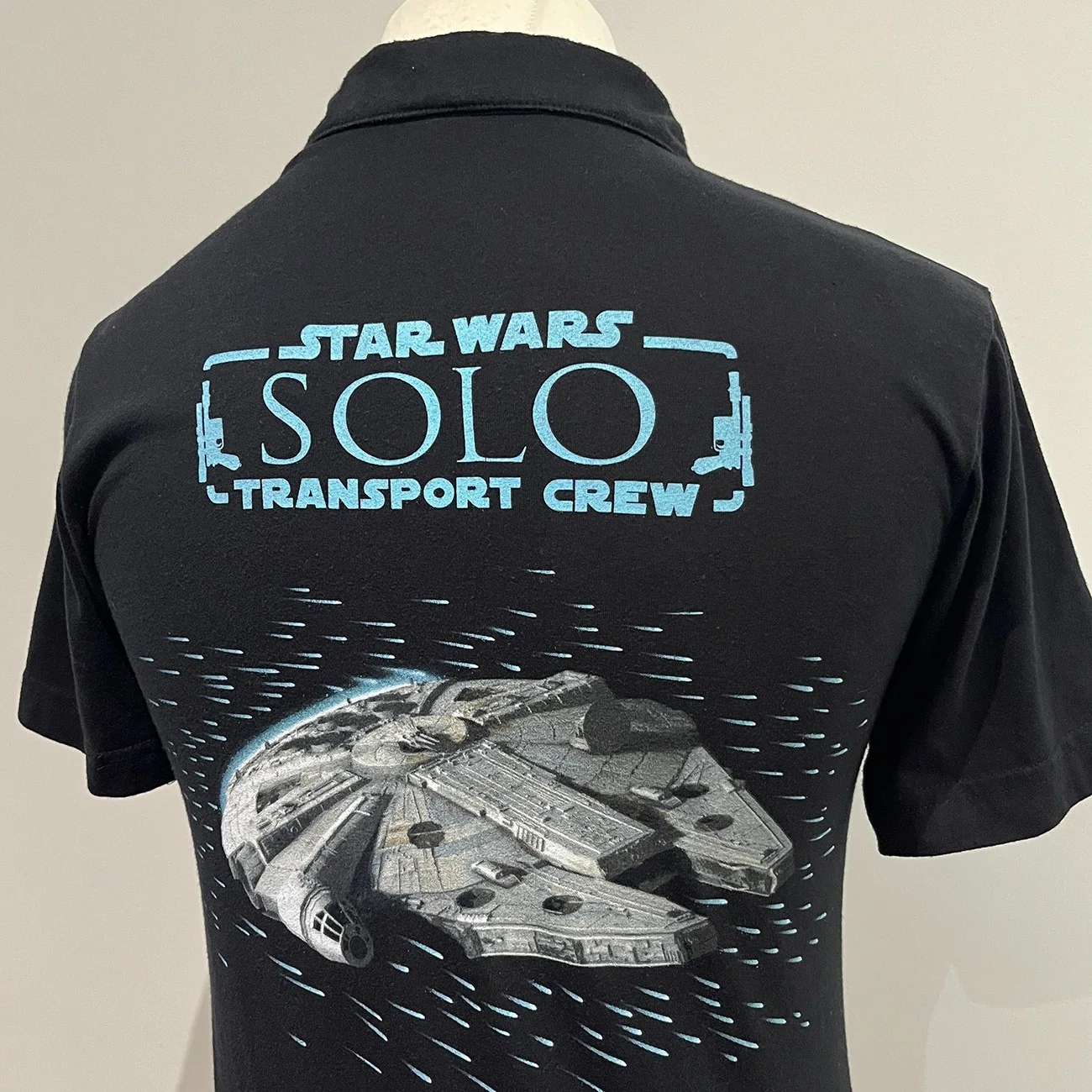 STAR WARS SOLO Cast & Crew T-Shirt Polo Transport Dept Movie Production Gift S, изображение 4