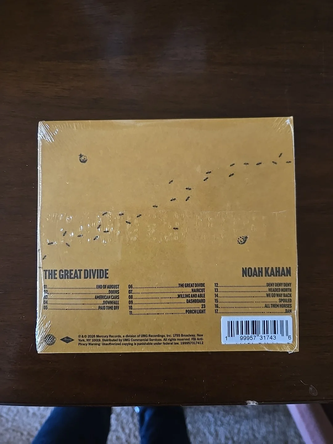 Noah Kahan - The Great Divide Signed CD - Autographed - IN HAND SHIPS FAST, image 3