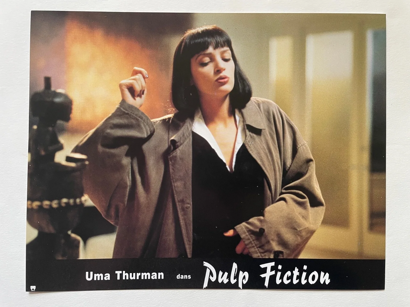 PULP FICTION Complete Set of 12 French Lobby Cards FOH Stills, изображение 5