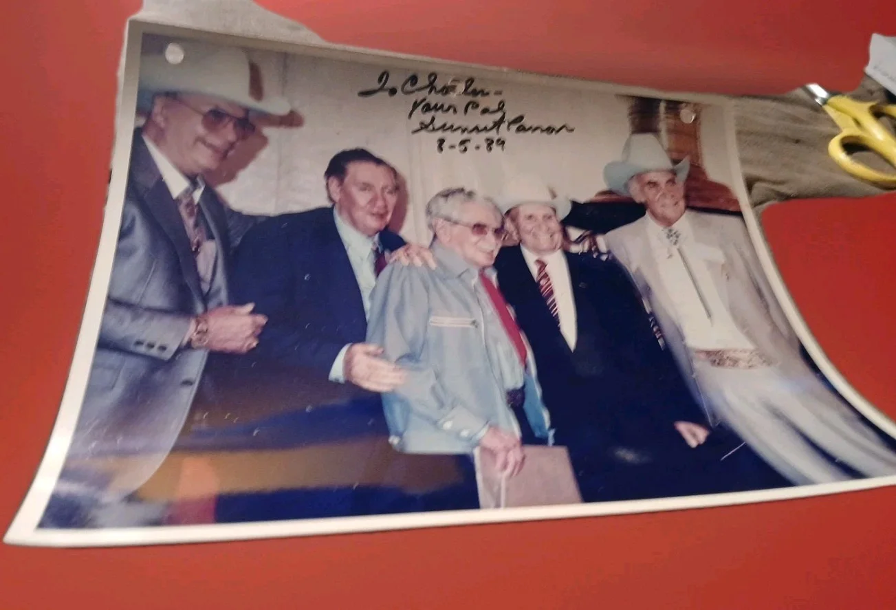 sunset carson — Sunset Carson Signed Celebrity Photo W LaRue, Hale, Mahoney & Jones. Western Act, изображение 5