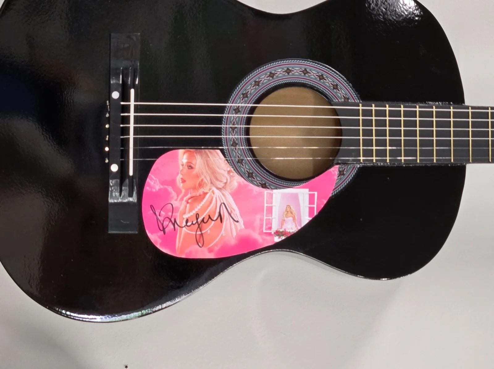 Megan Moroney Signed Full Size Acoustic Guitar, image 2