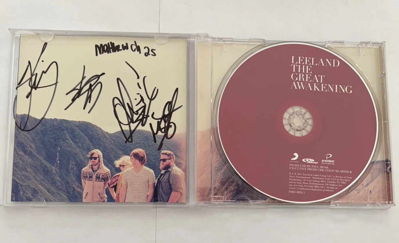 Leeland The Great Awakening Signed Autographed CD 2011 Essential Very Good, image 4