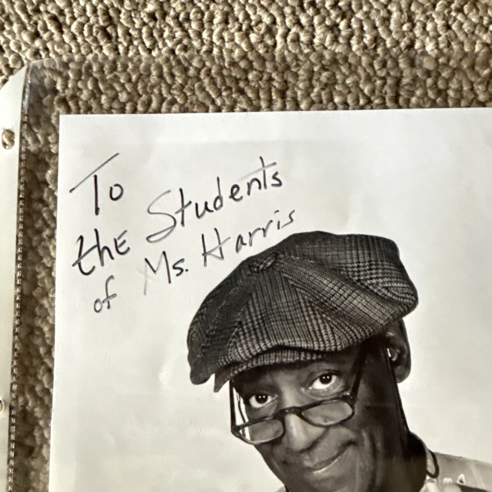 VINTAGE BILL COSBY SIGNED 1997 PROMO PHOTO PSA COA THE COSBY SHOW DR HUXTABLE, изображение 3